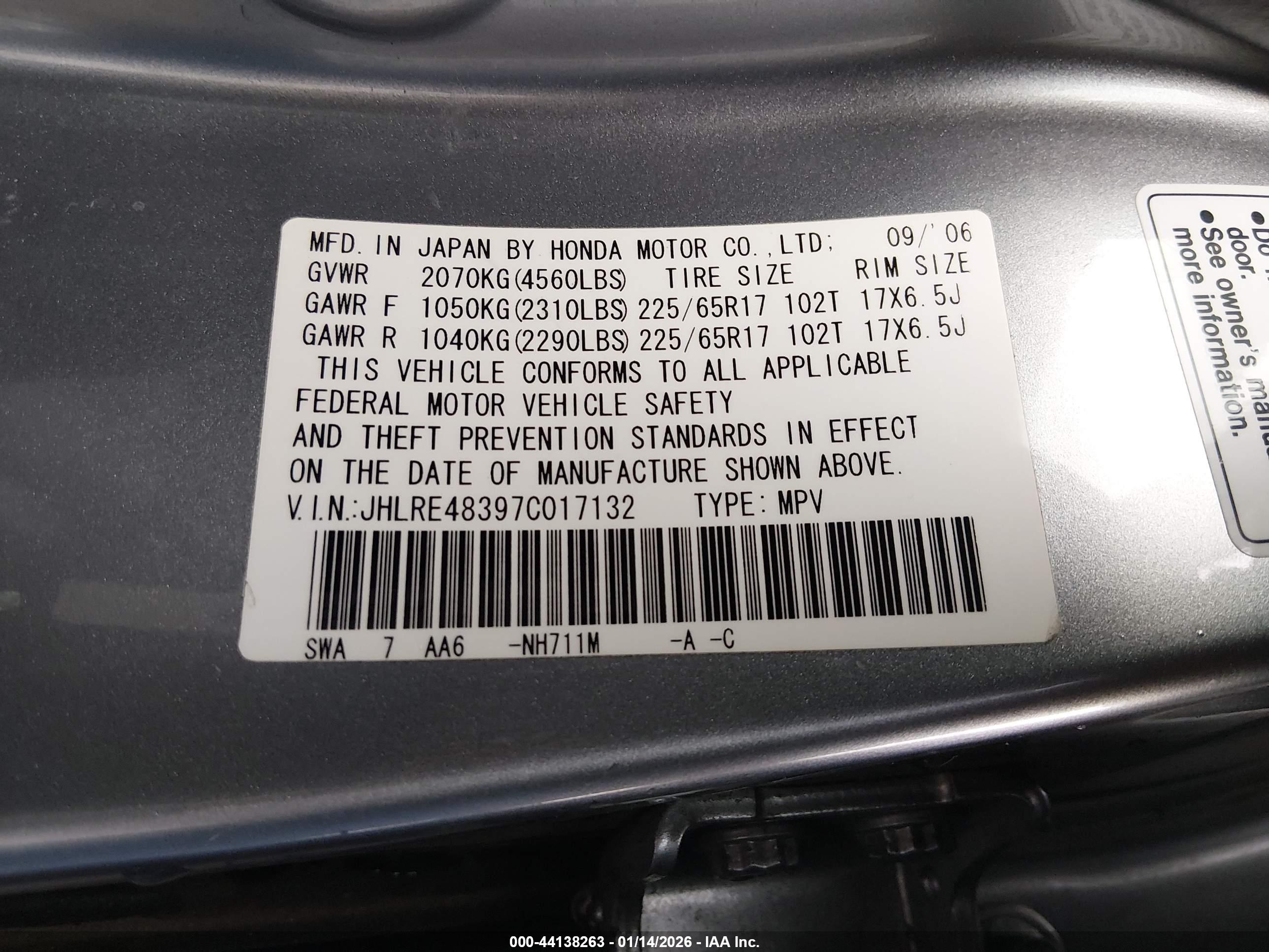 HONDA CR-V image 9