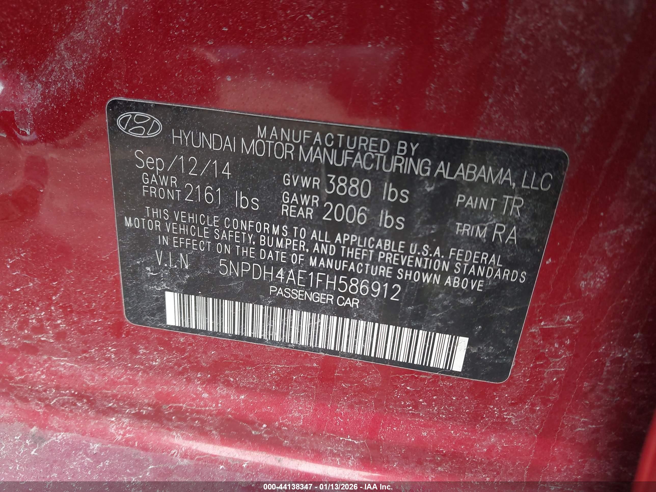 HYUNDAI ELANTRA image 9