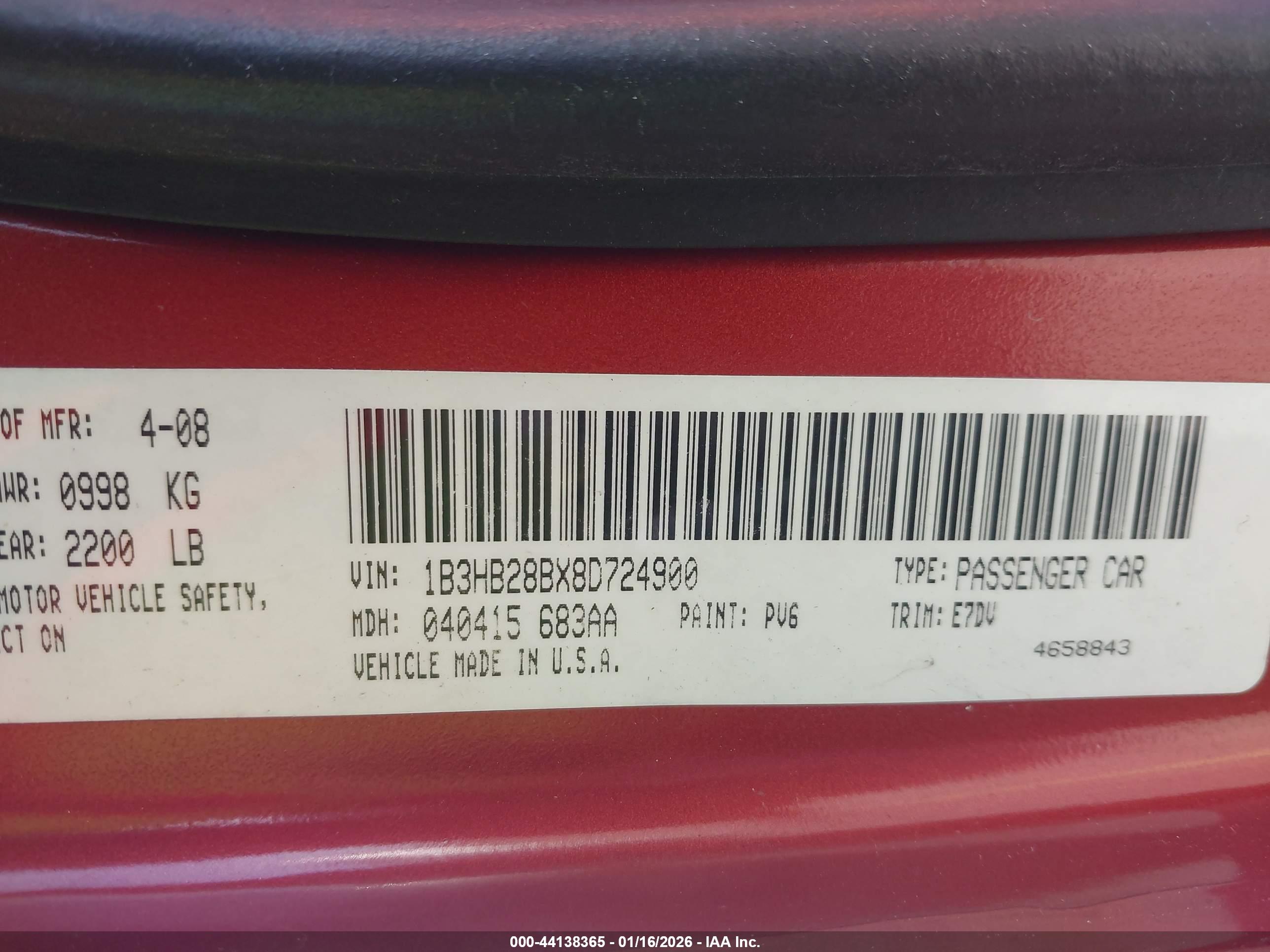 DODGE CALIBER image 9