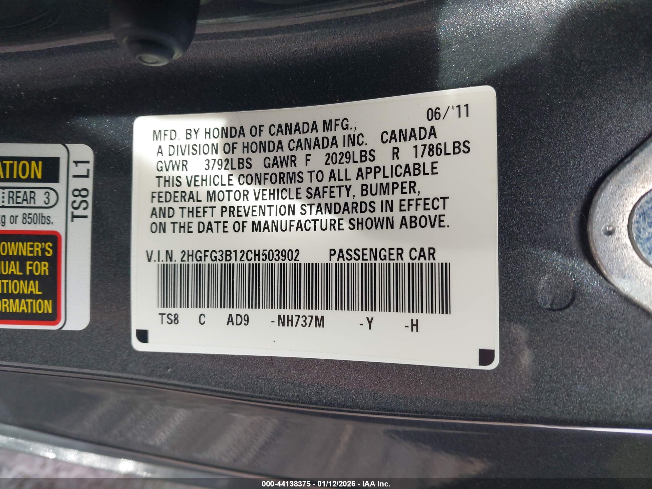 HONDA CIVIC image 9