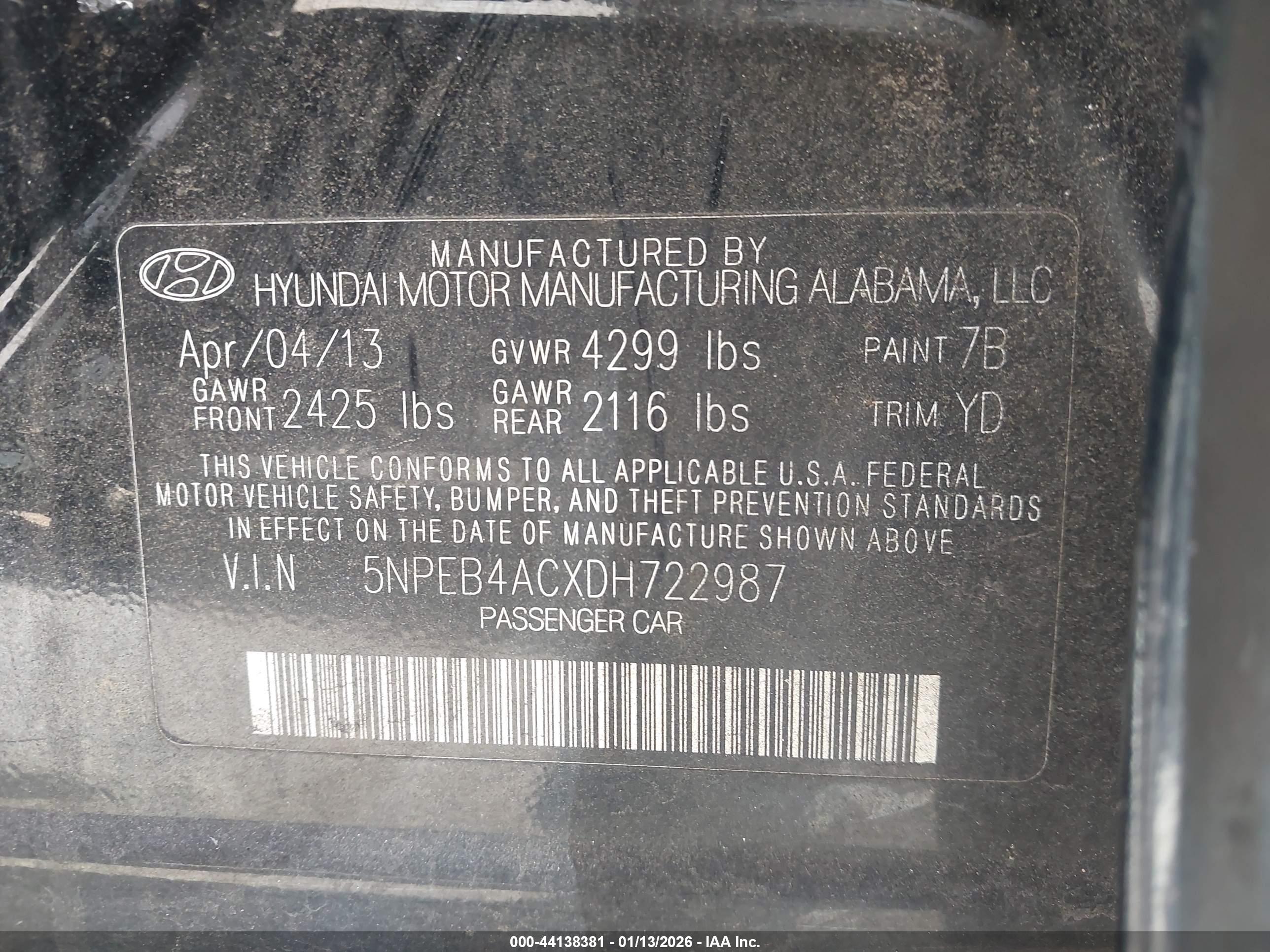 HYUNDAI SONATA image 9