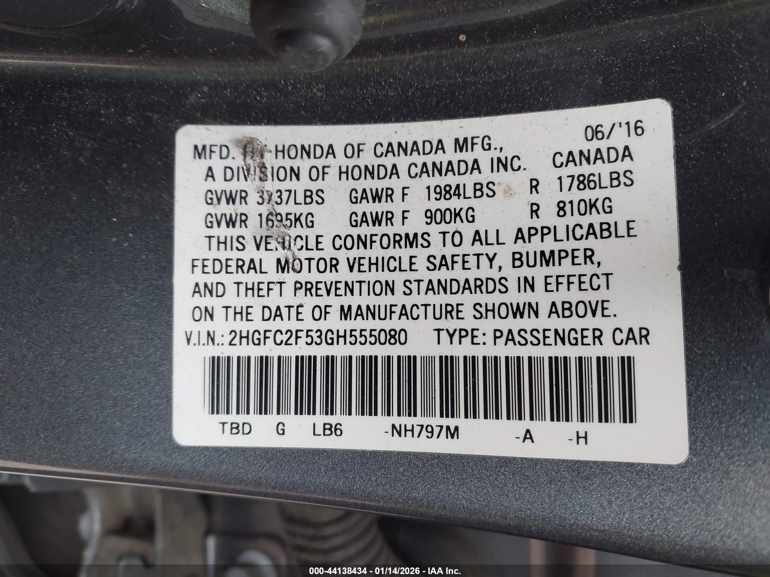 HONDA CIVIC image 9