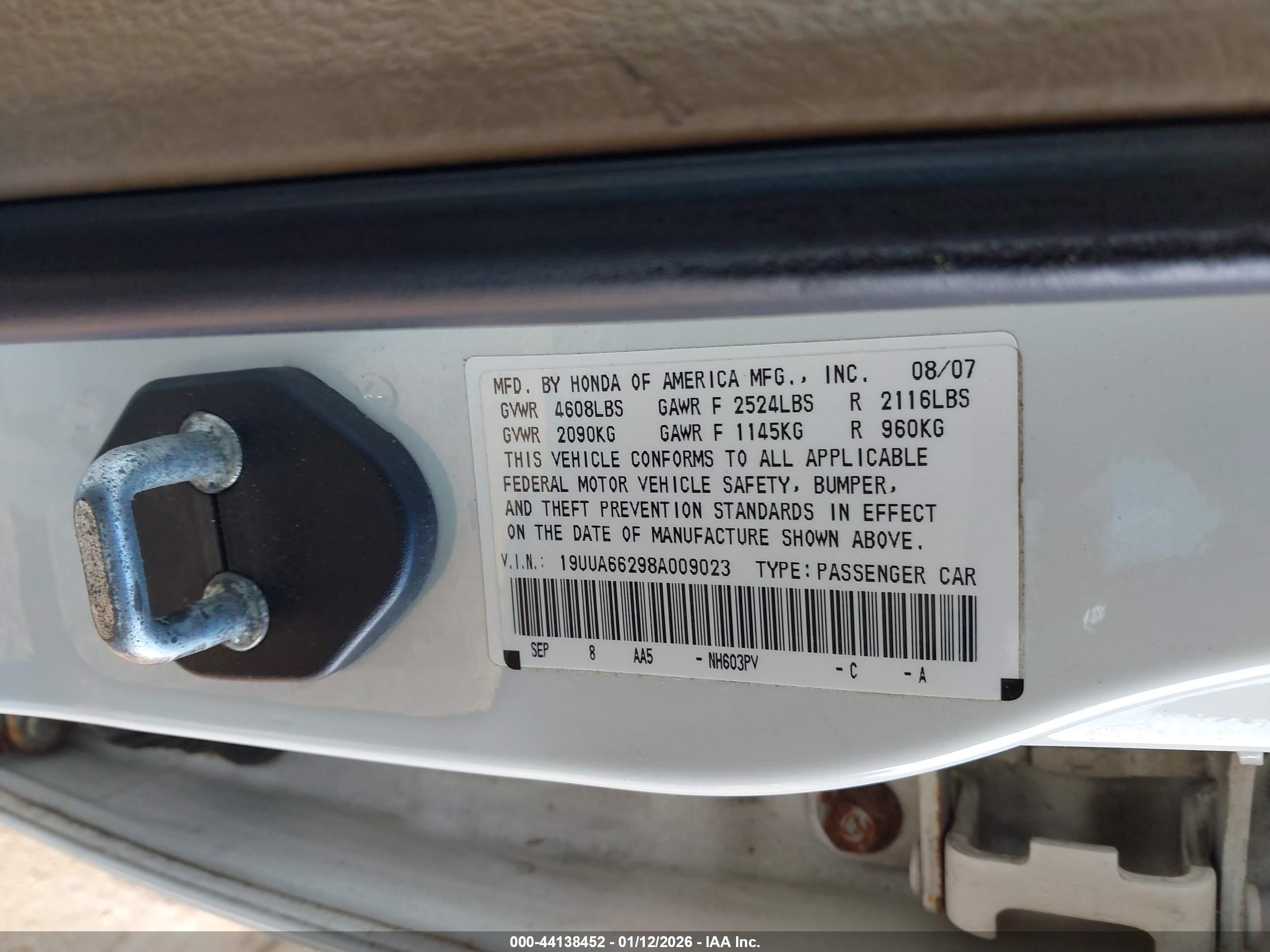 ACURA TL image 9