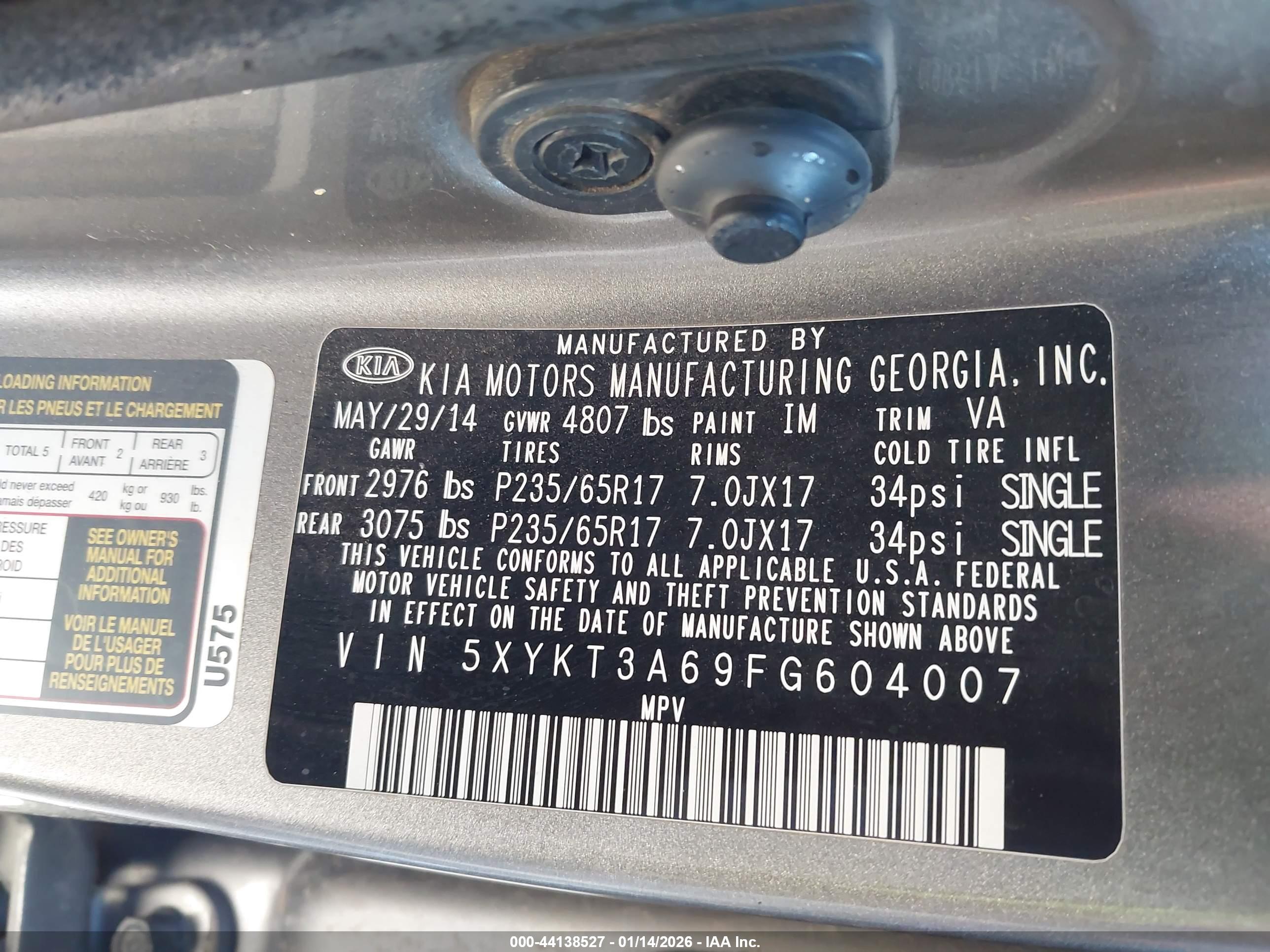 KIA SORENTO image 9