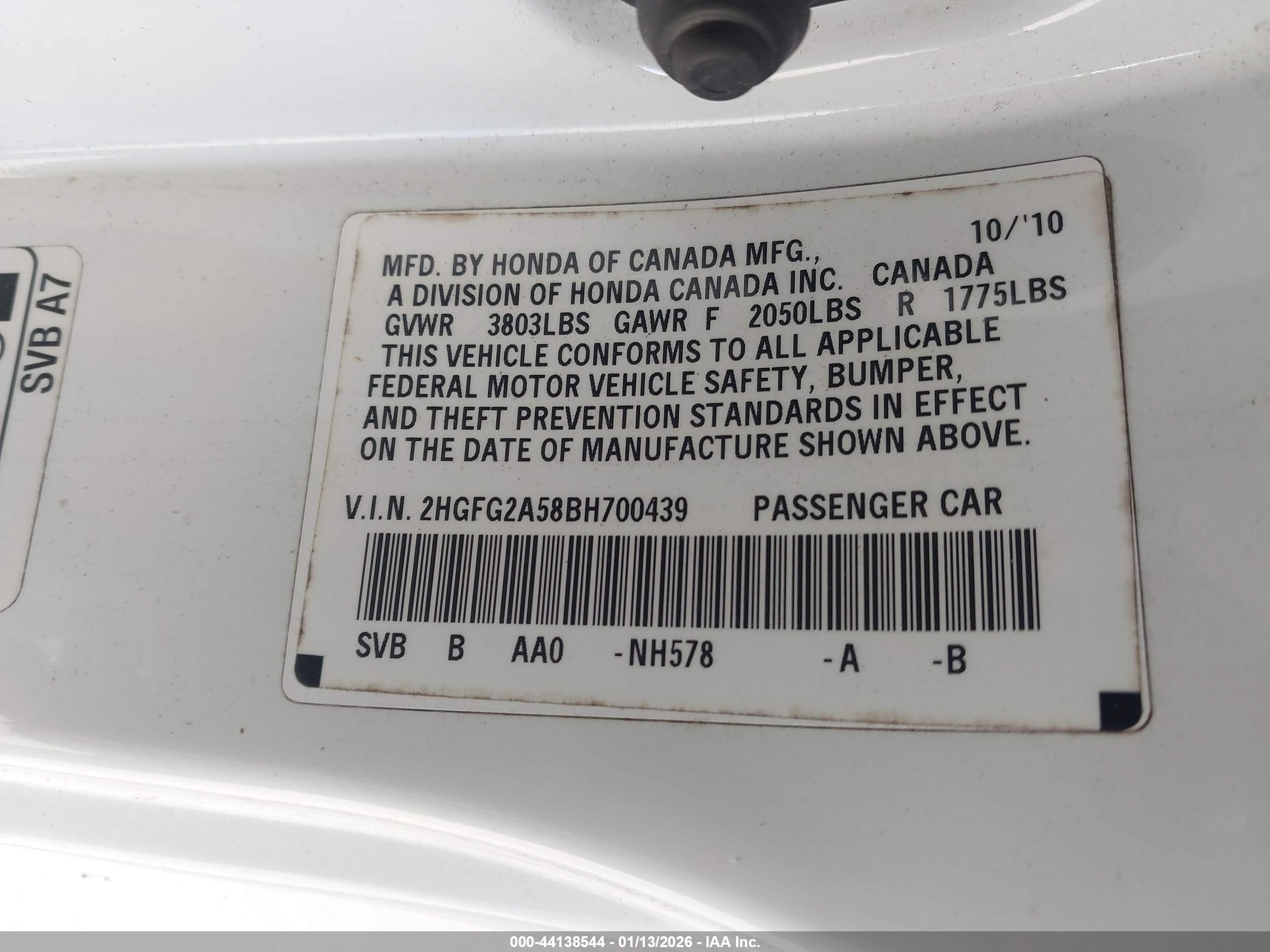 HONDA CIVIC image 9