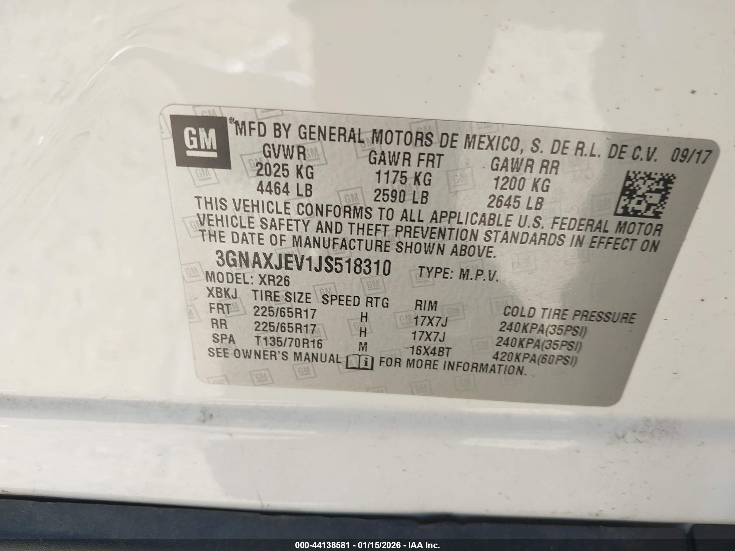 CHEVROLET EQUINOX image 9