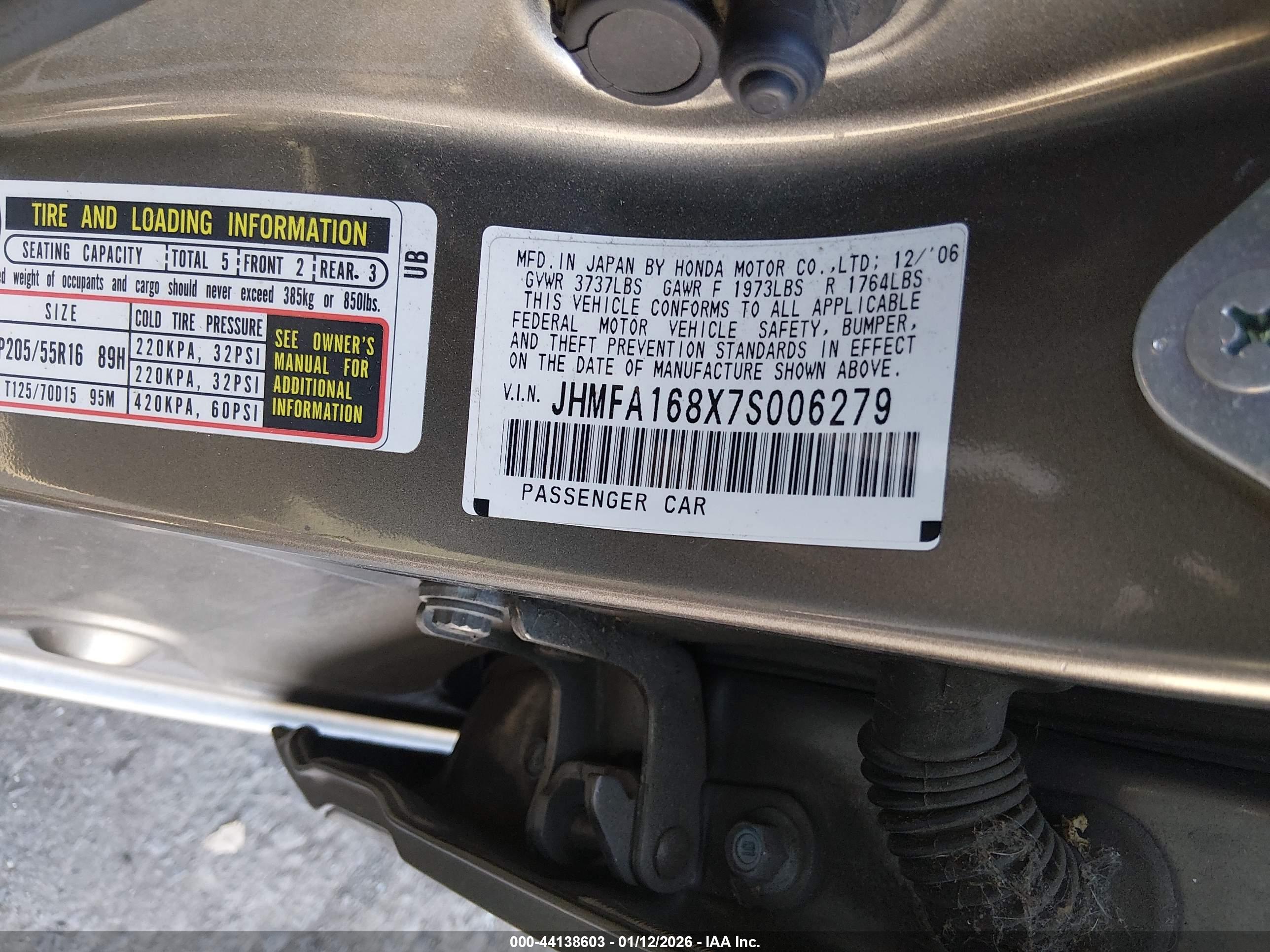 HONDA CIVIC image 9