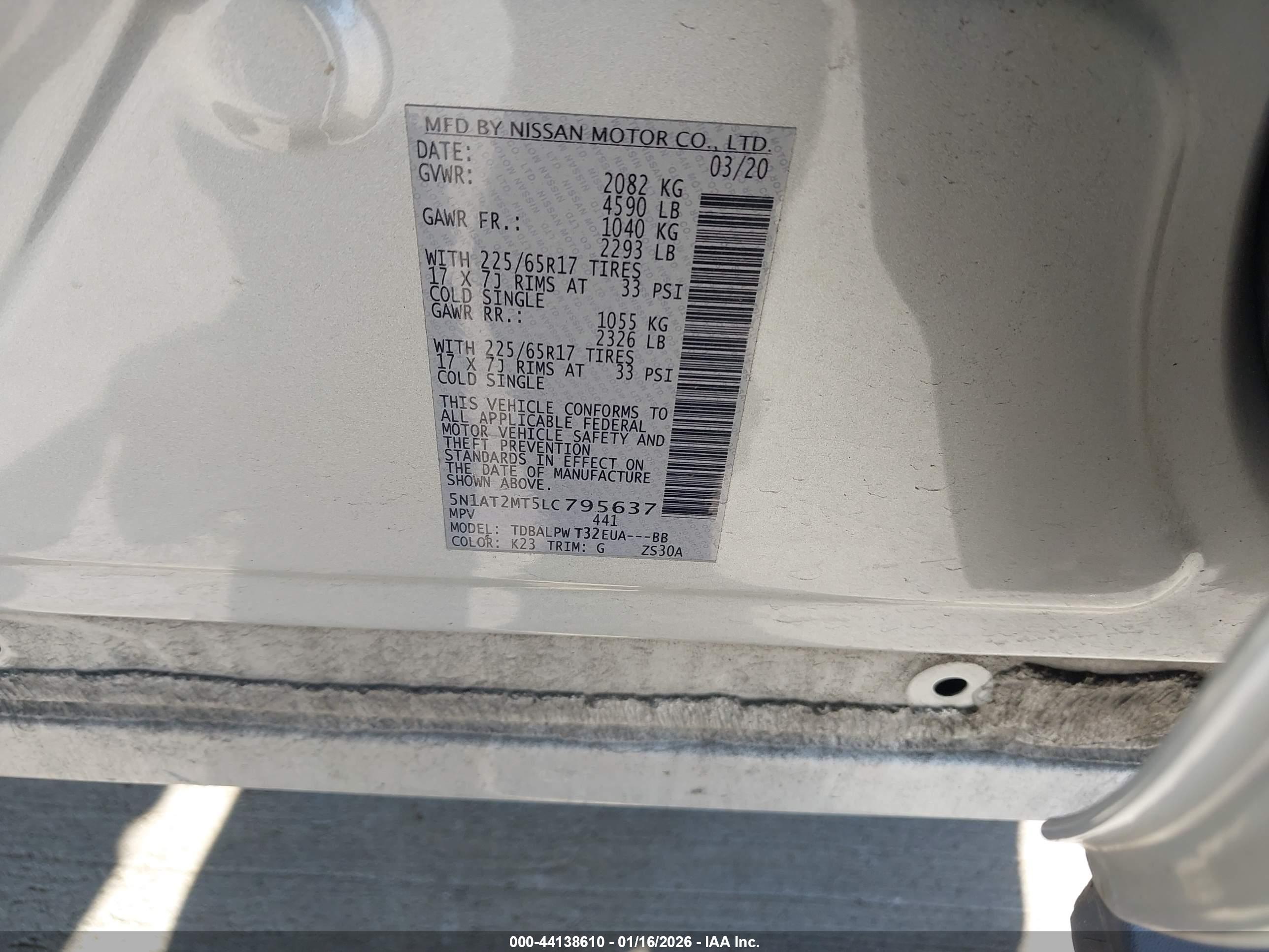NISSAN ROGUE image 9