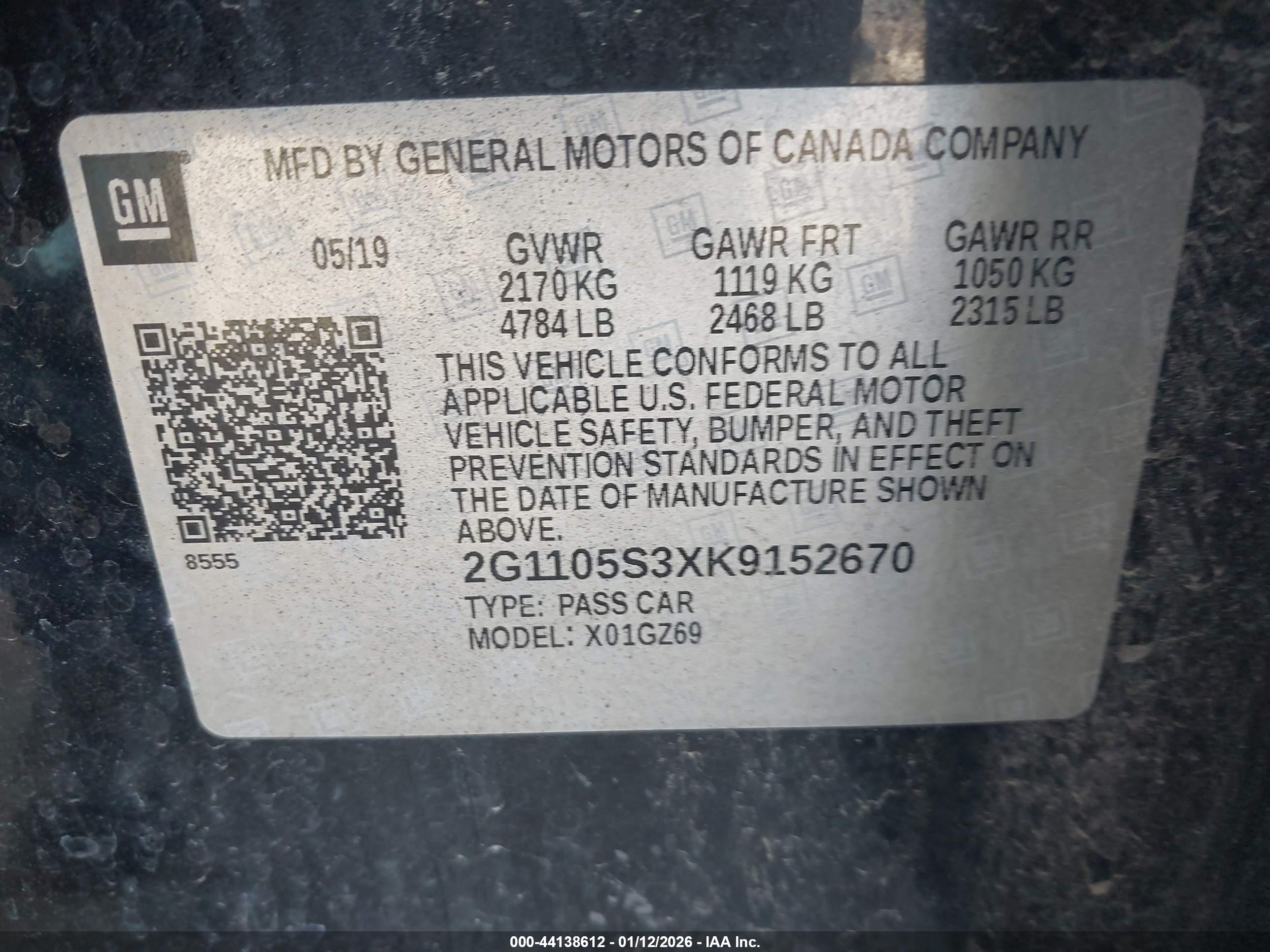 CHEVROLET IMPALA image 9