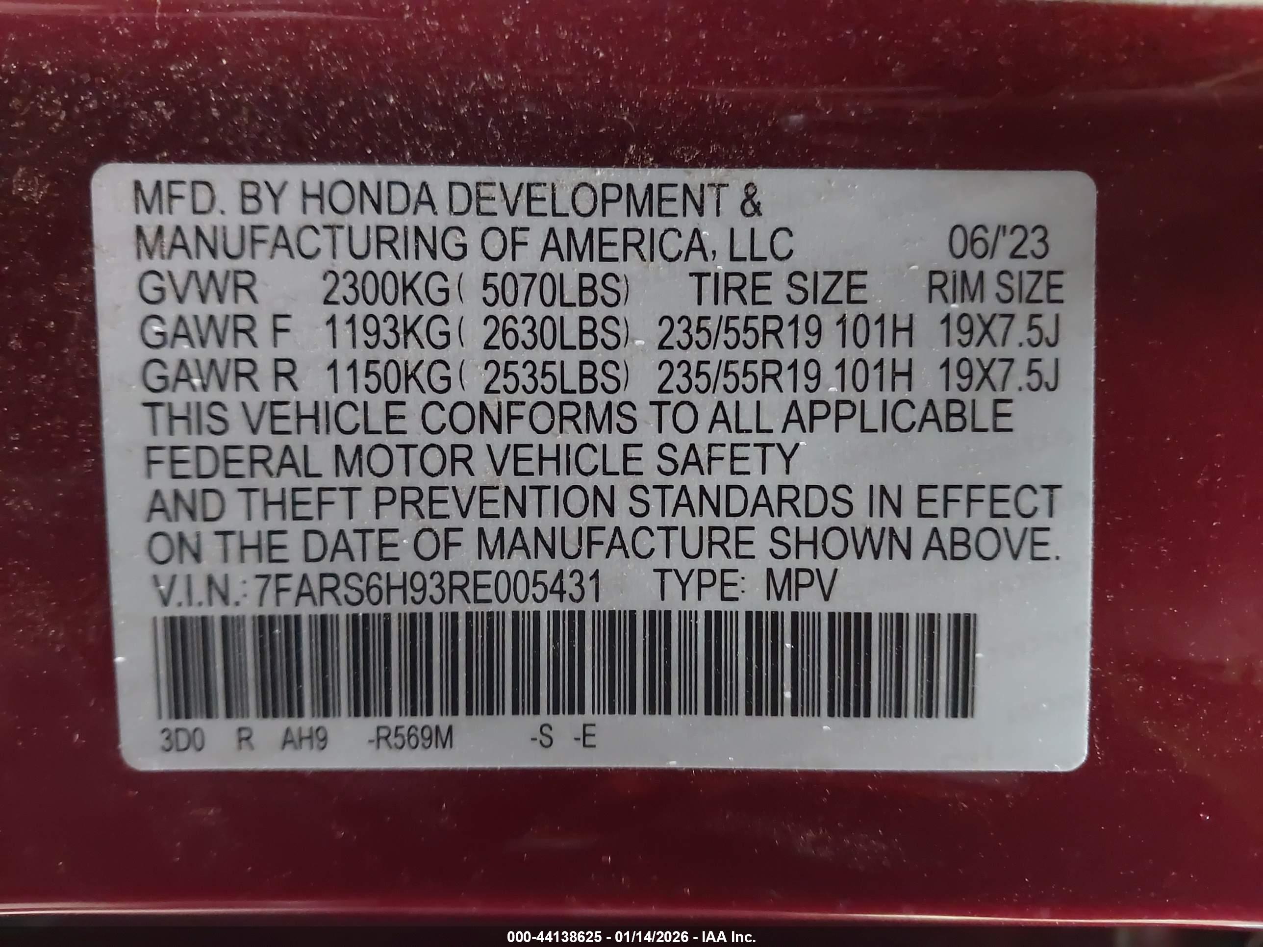 HONDA CR-V image 9