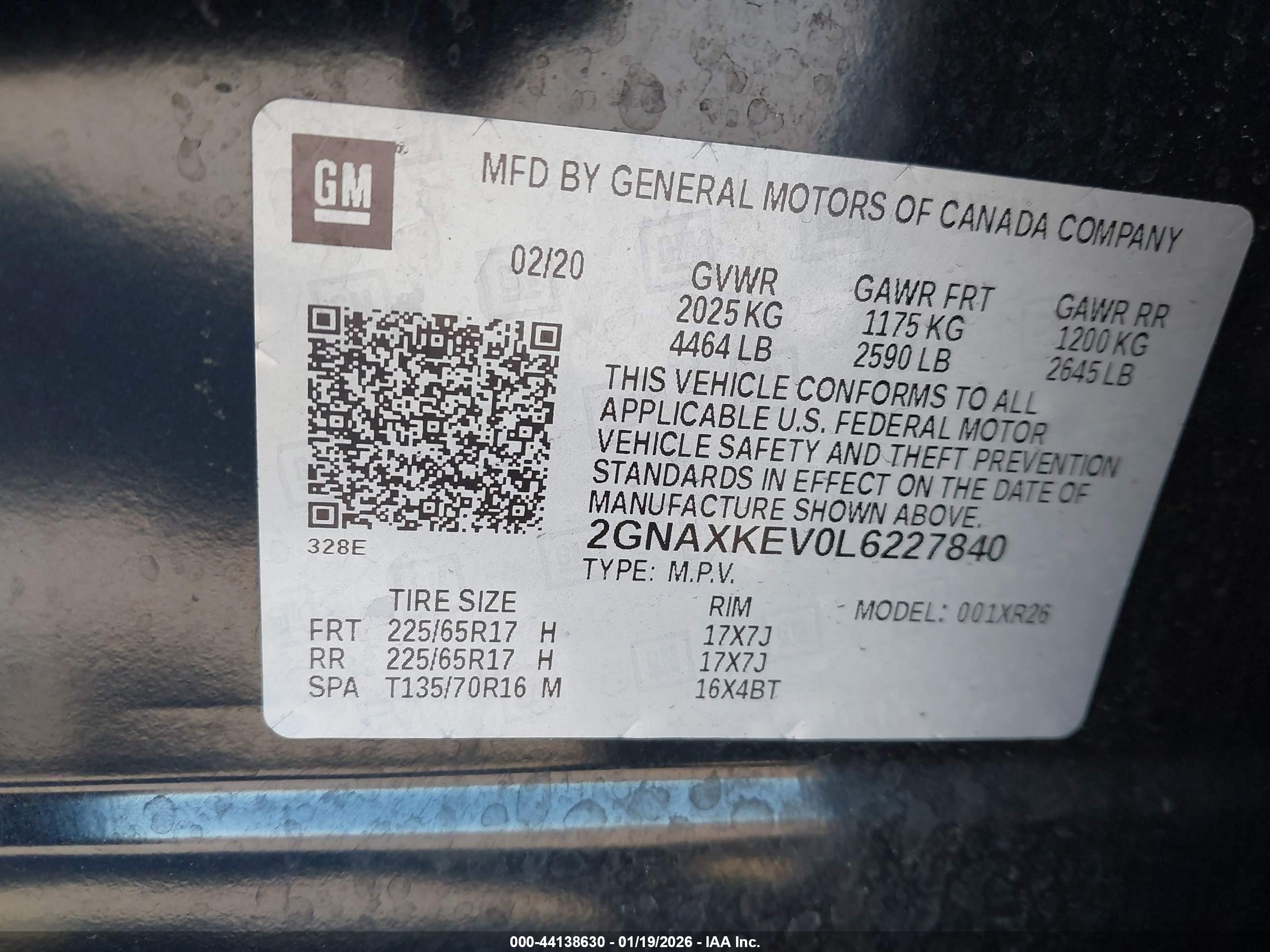 CHEVROLET EQUINOX image 9