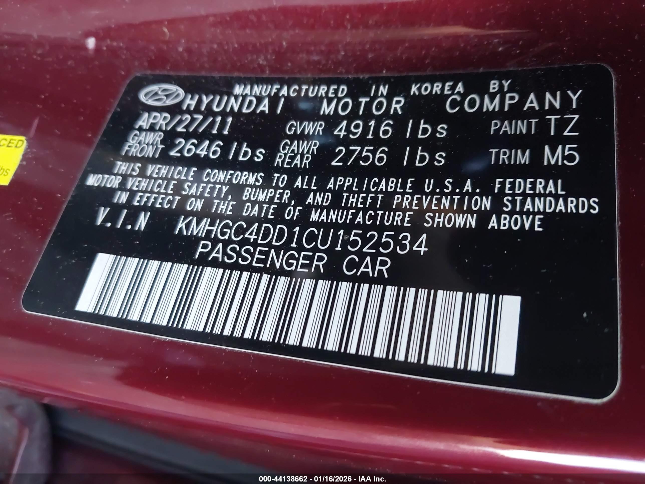 HYUNDAI GENESIS image 9