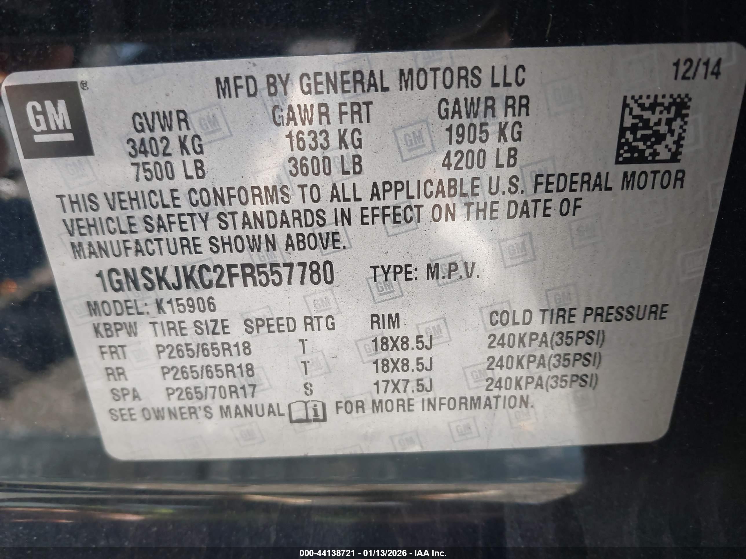 CHEVROLET SUBURBAN image 9