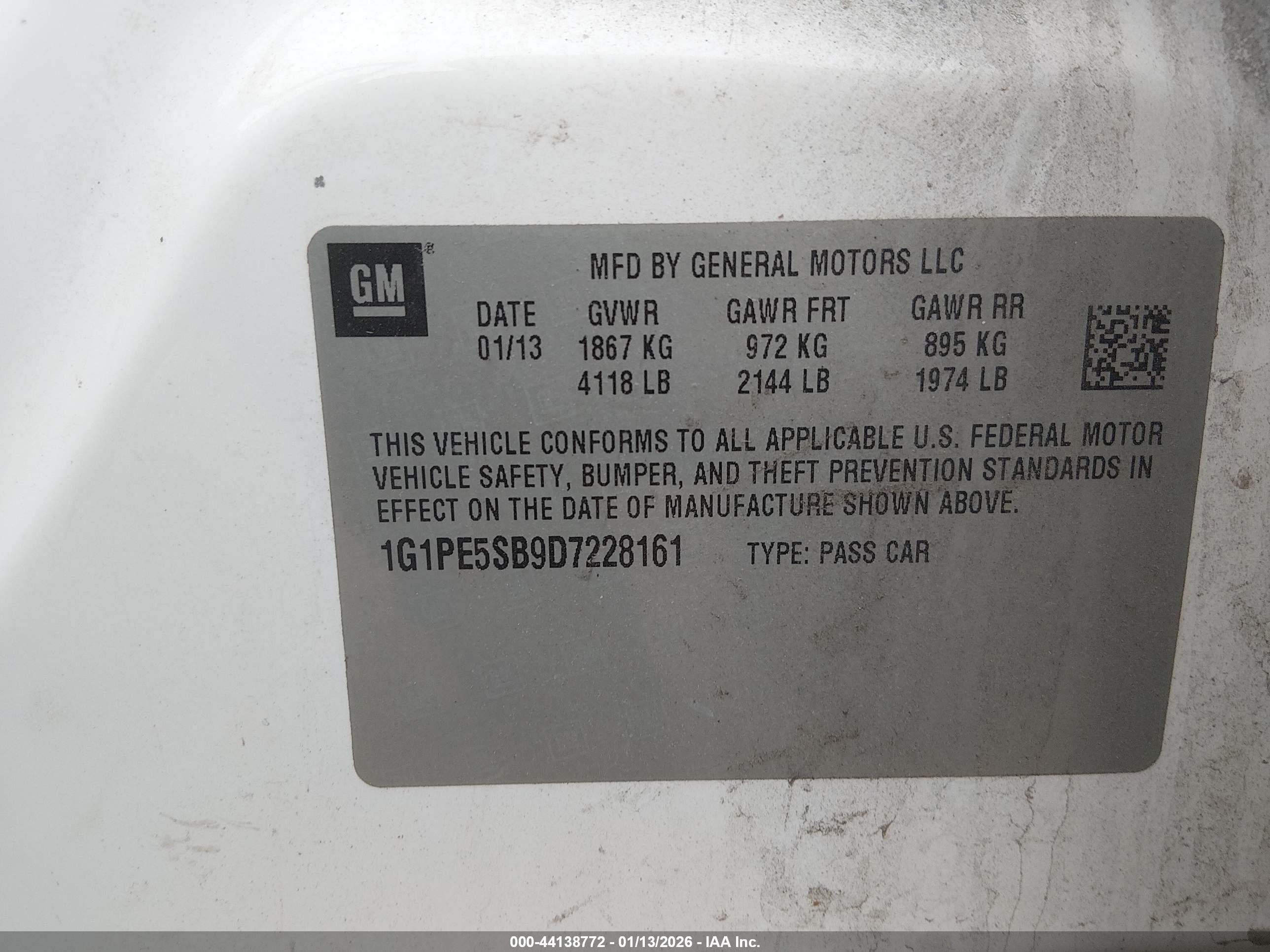 CHEVROLET CRUZE image 9