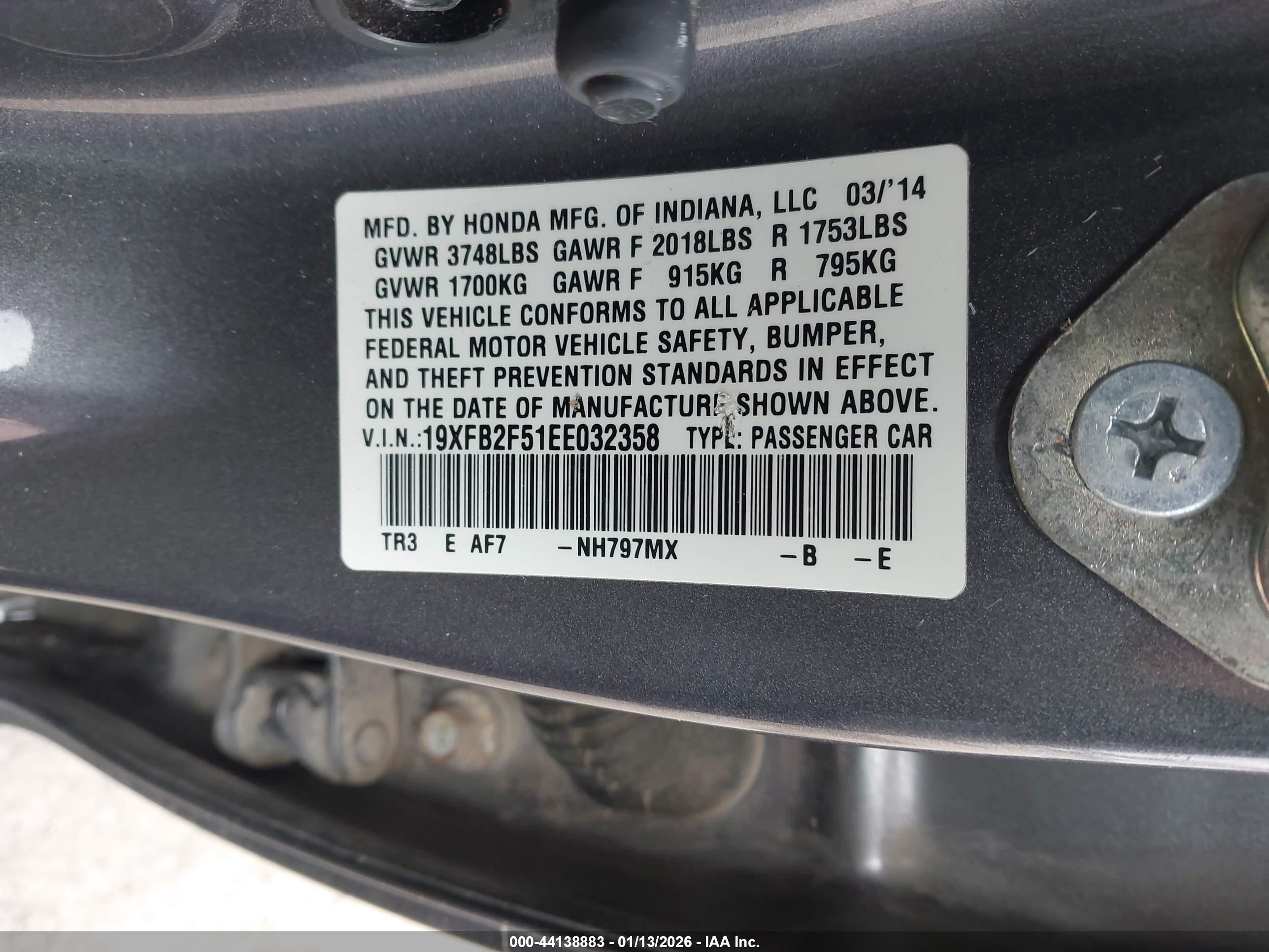 HONDA CIVIC image 9