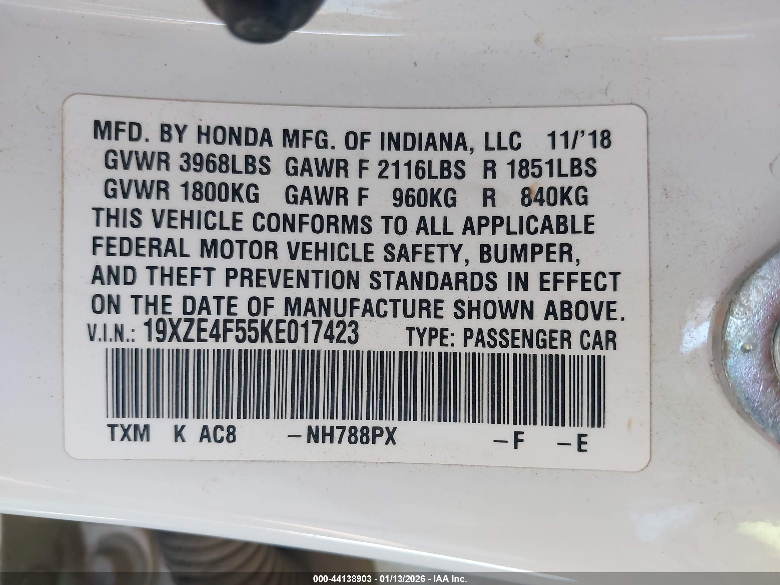 HONDA INSIGHT image 9