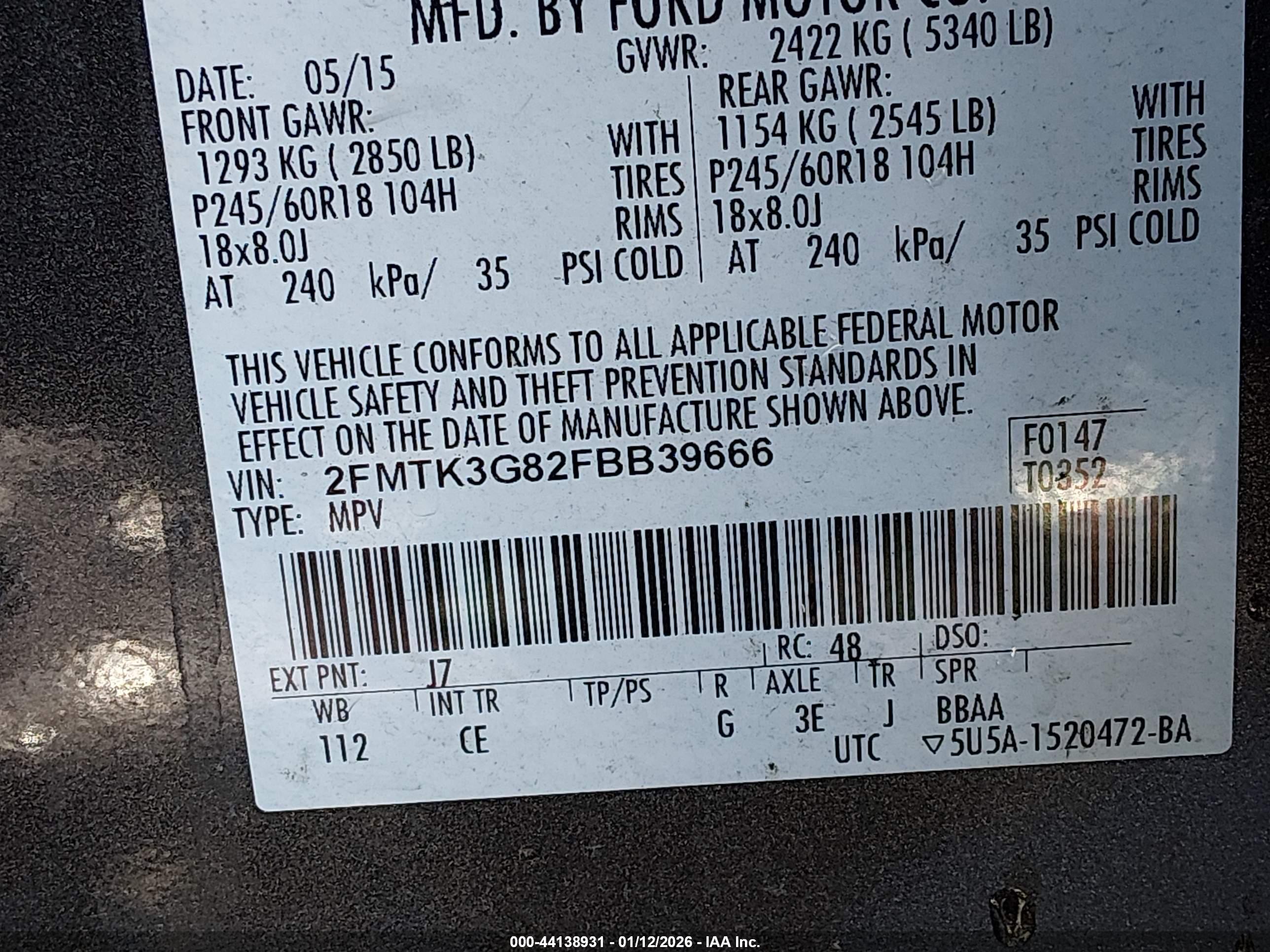 FORD EDGE image 9