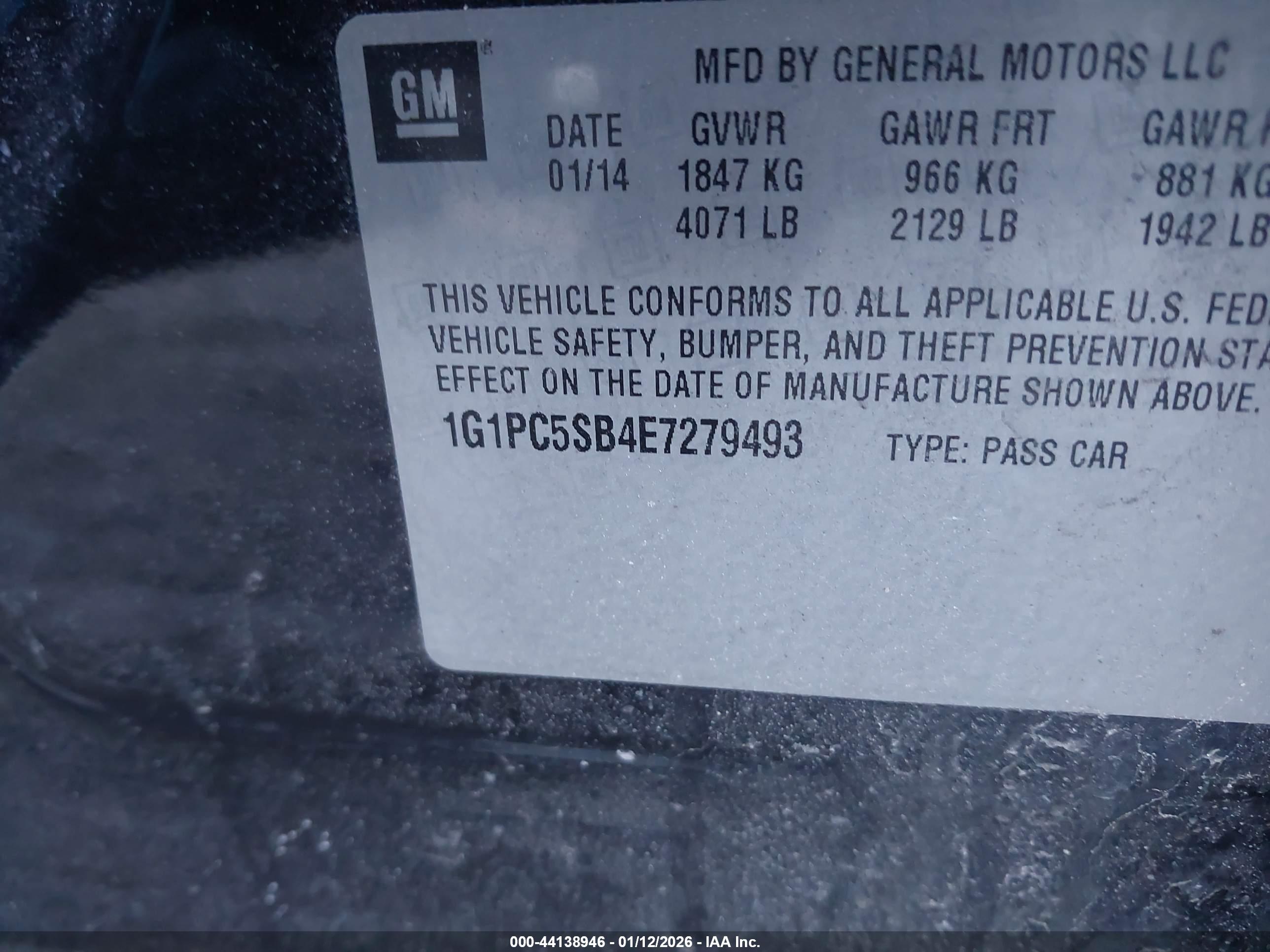 CHEVROLET CRUZE image 9
