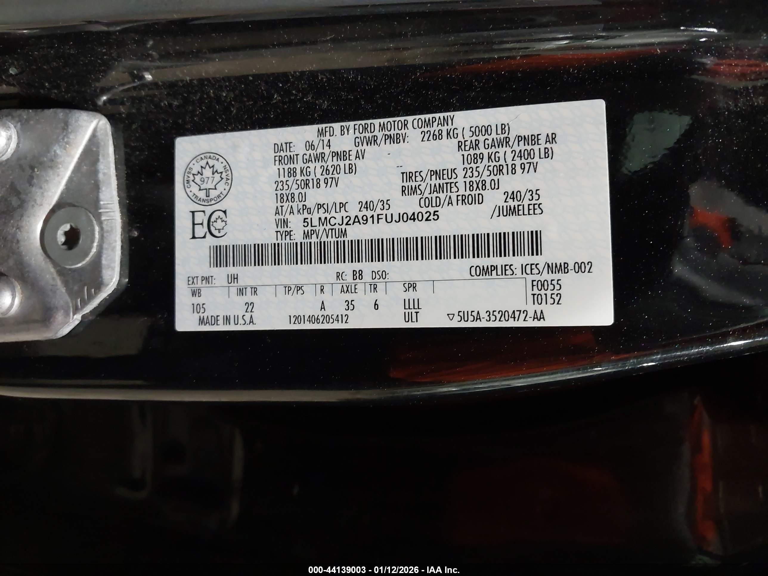LINCOLN MKC image 9