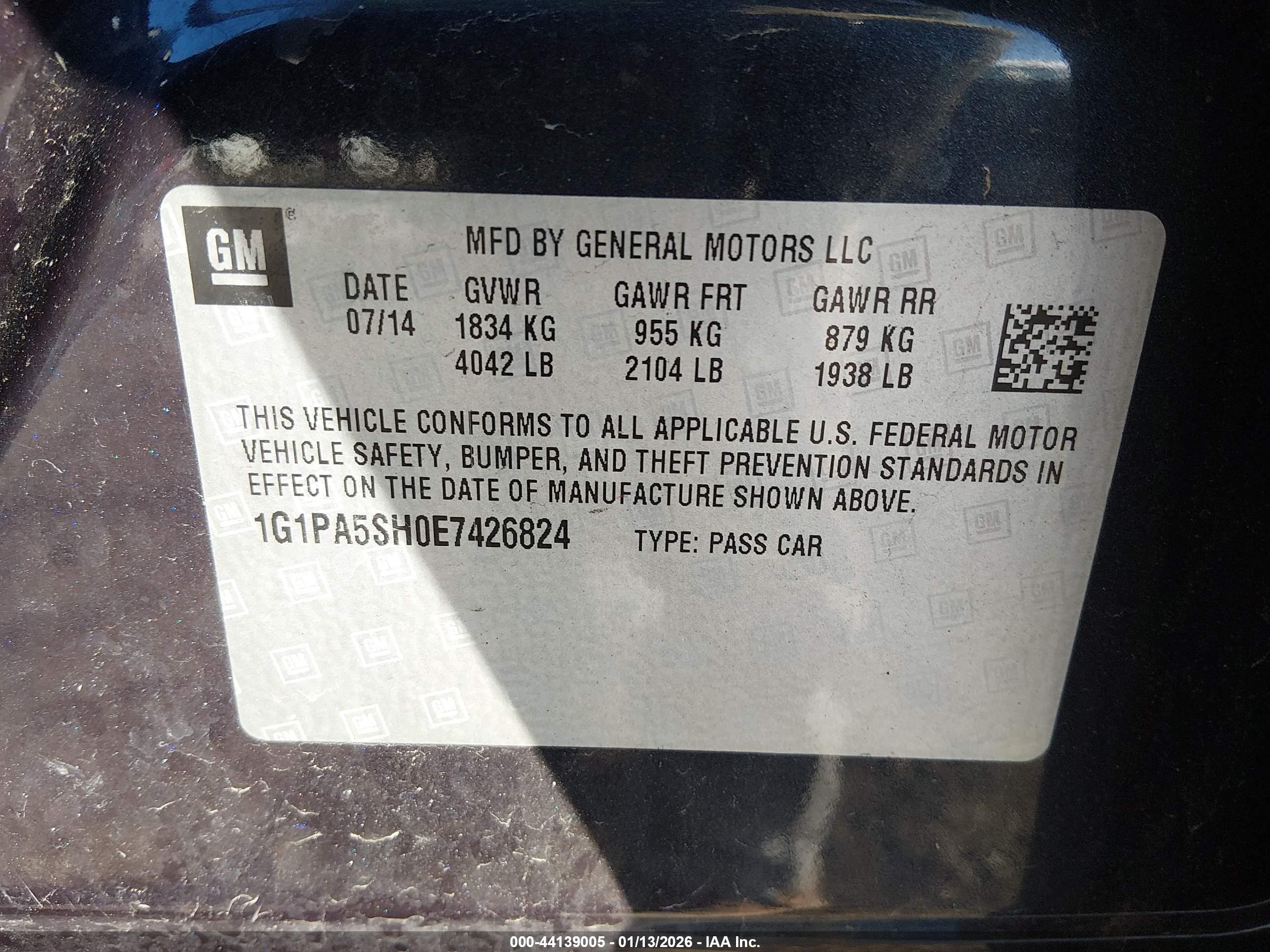 CHEVROLET CRUZE image 9