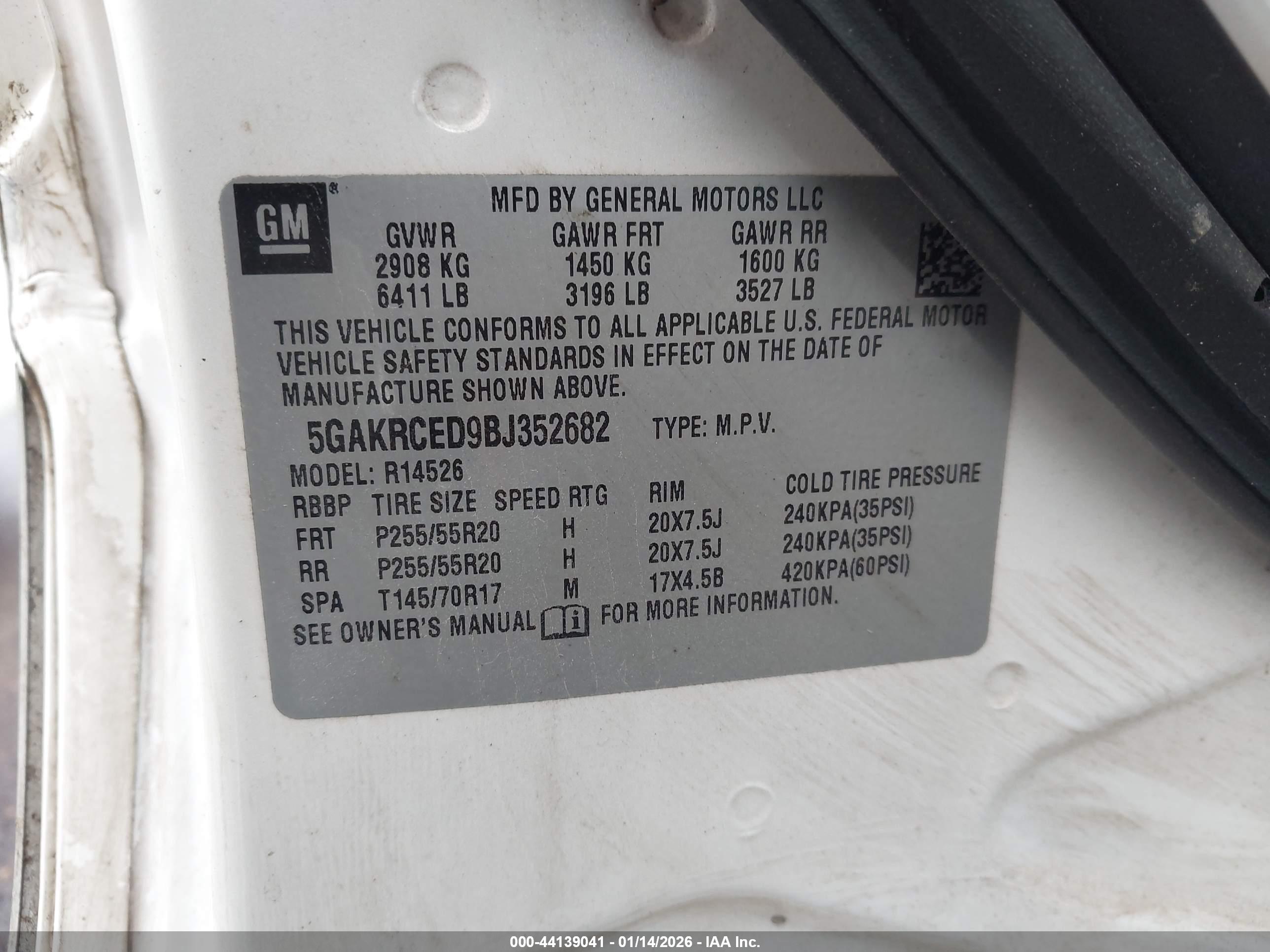 BUICK ENCLAVE image 9
