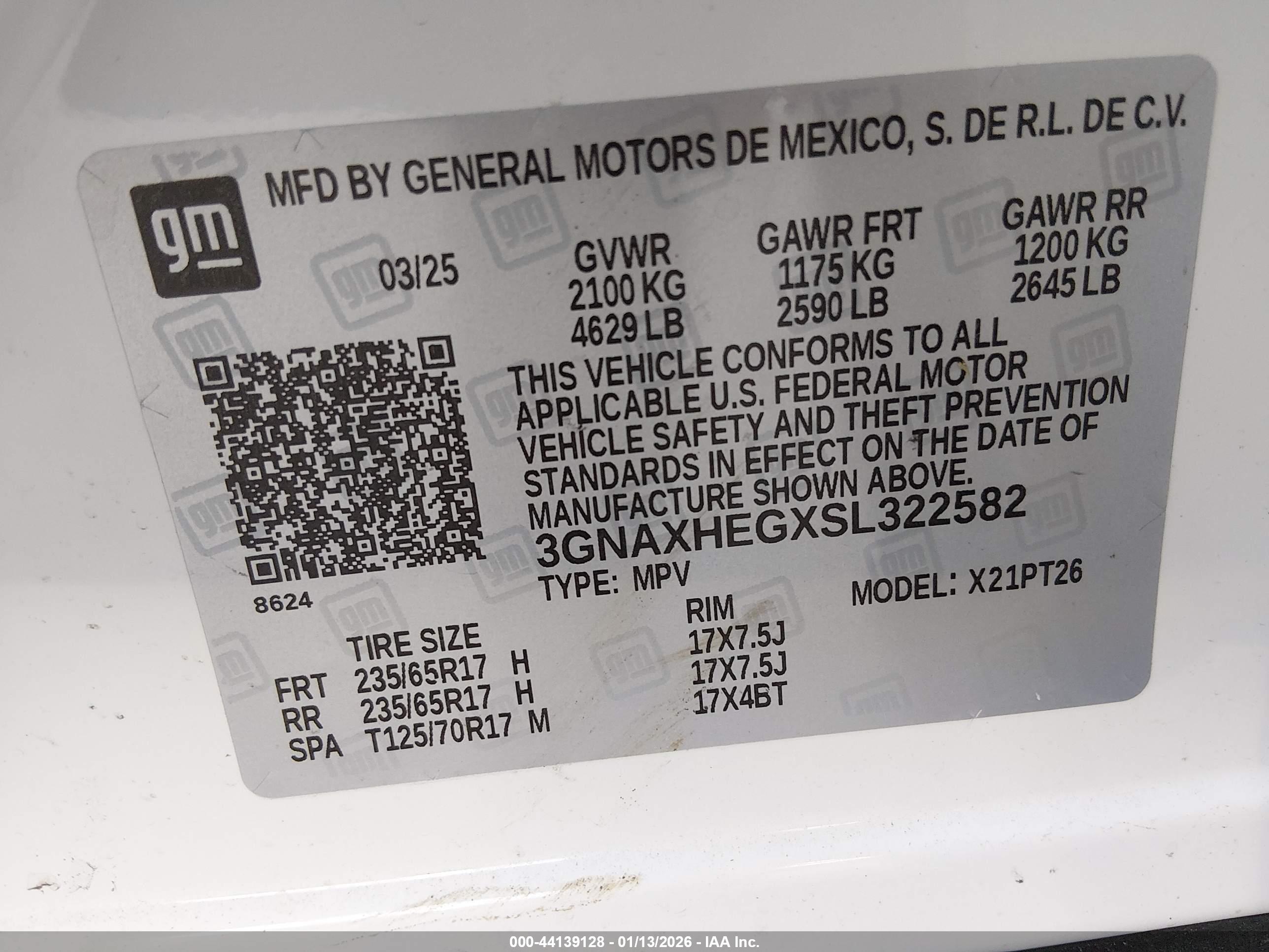 CHEVROLET EQUINOX image 9