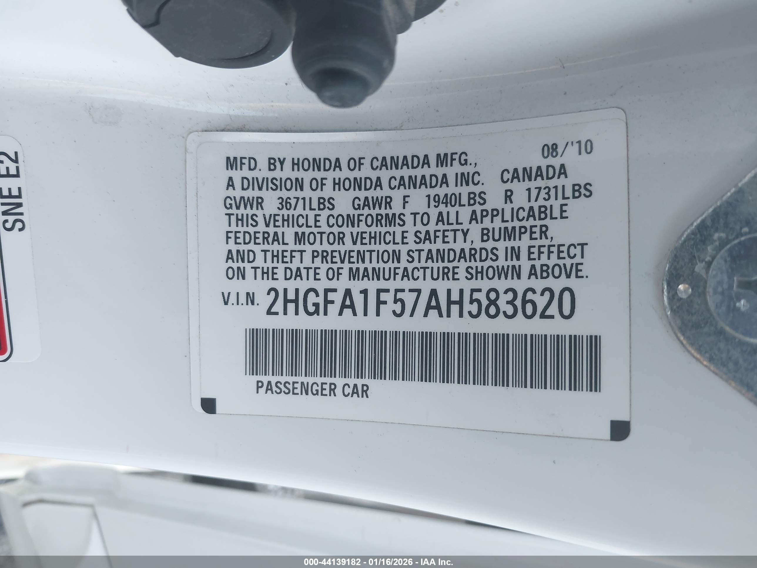 HONDA CIVIC image 9