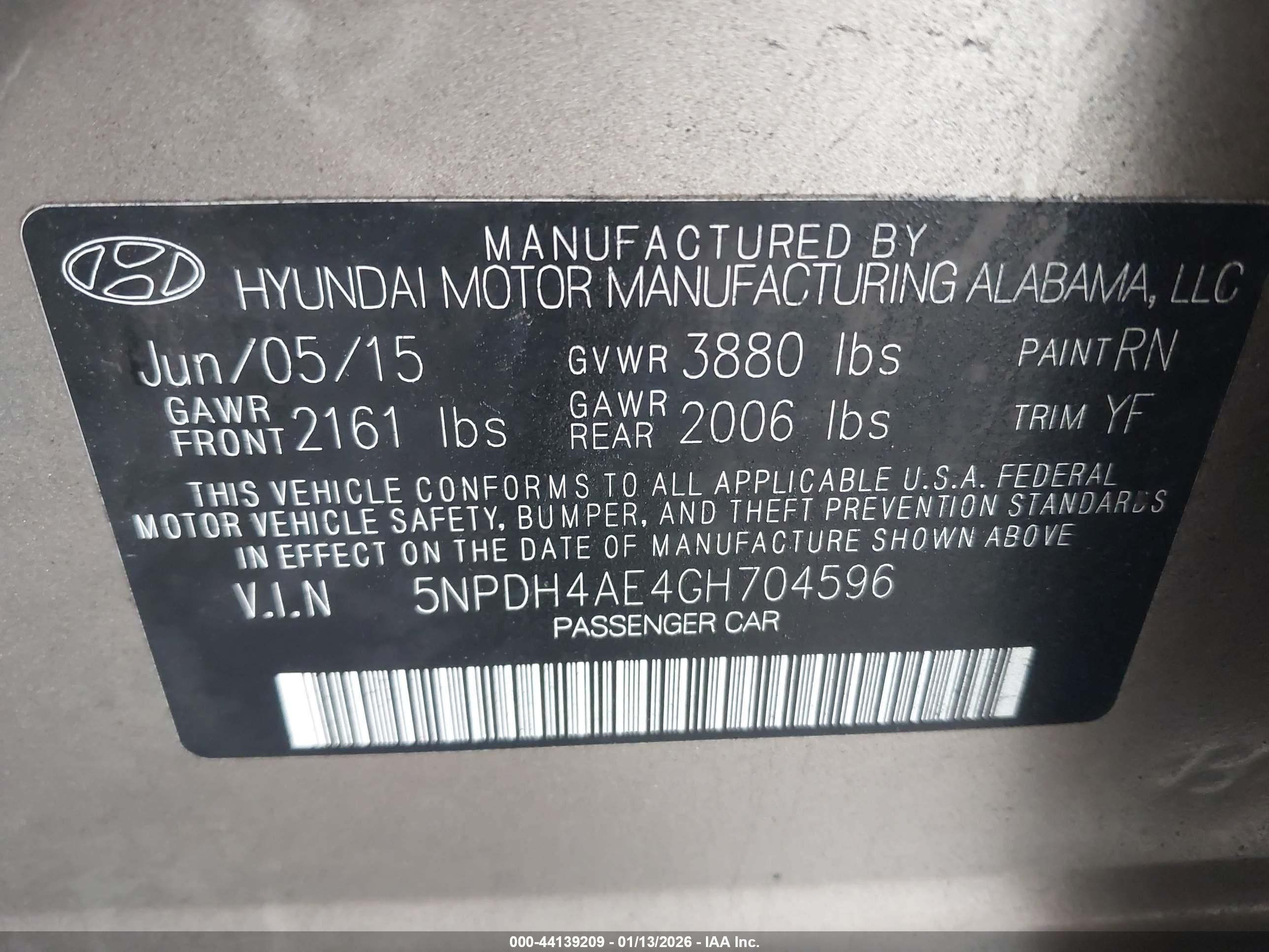 HYUNDAI ELANTRA image 9