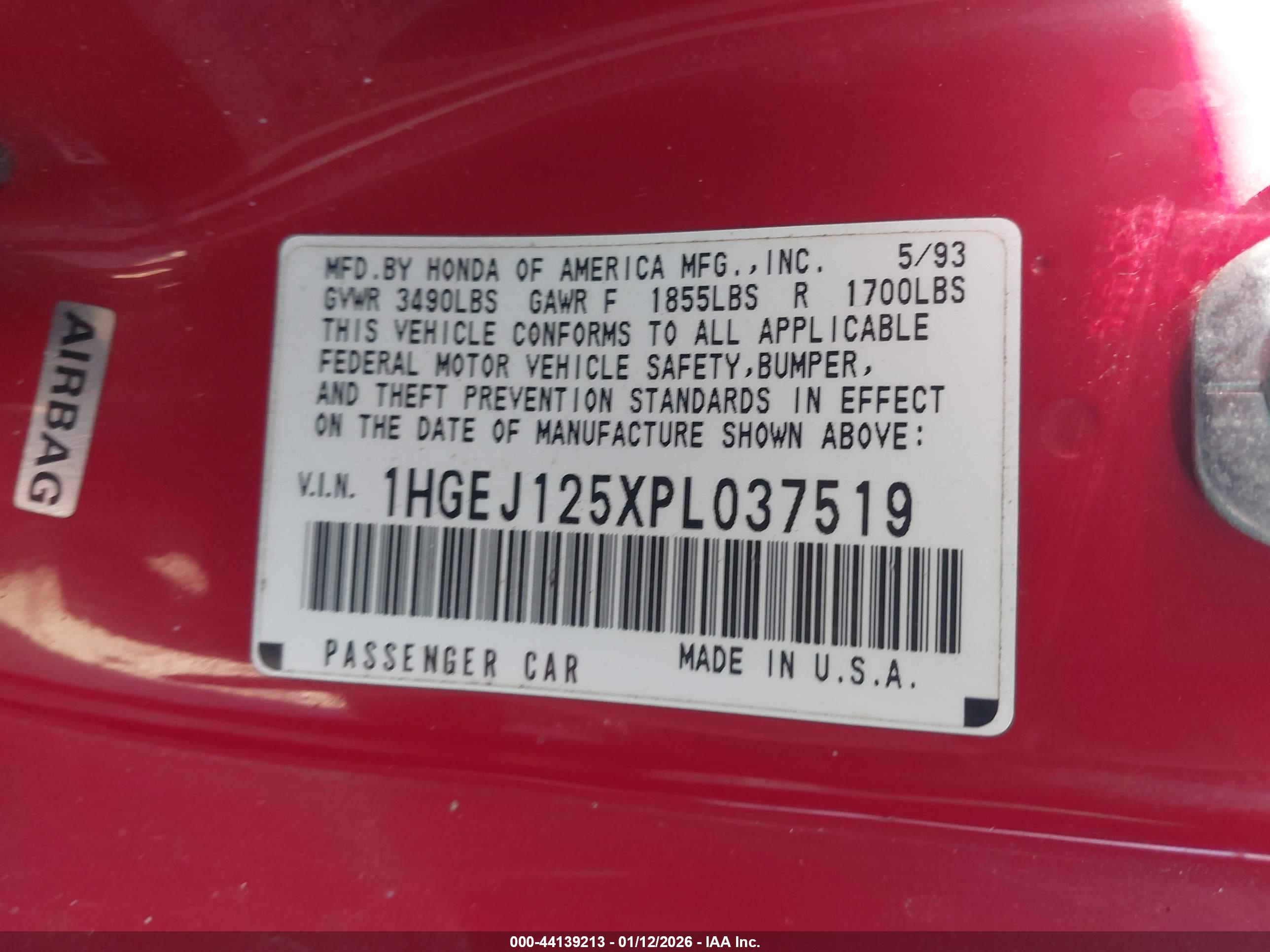 HONDA CIVIC image 9