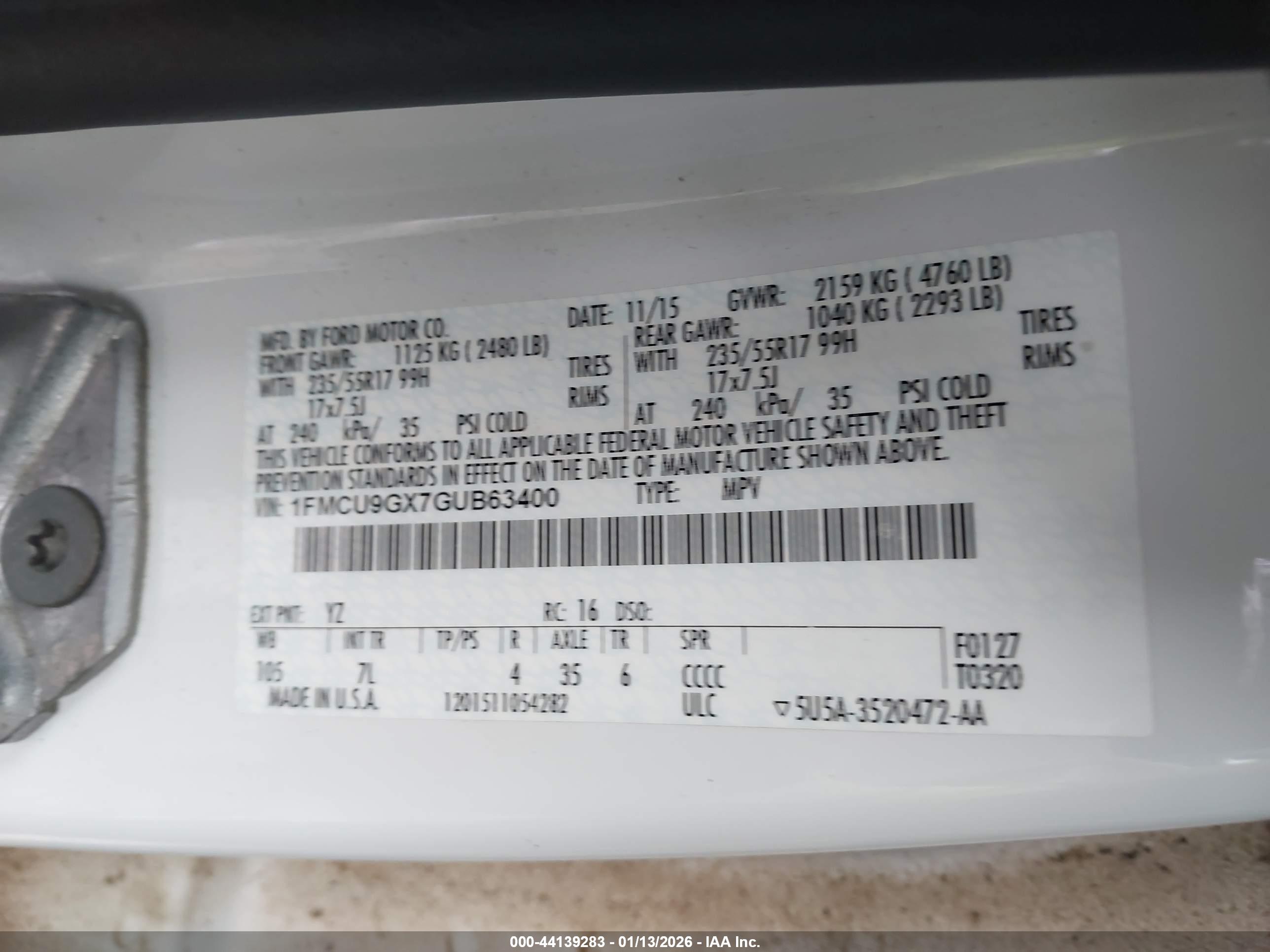 FORD ESCAPE image 9