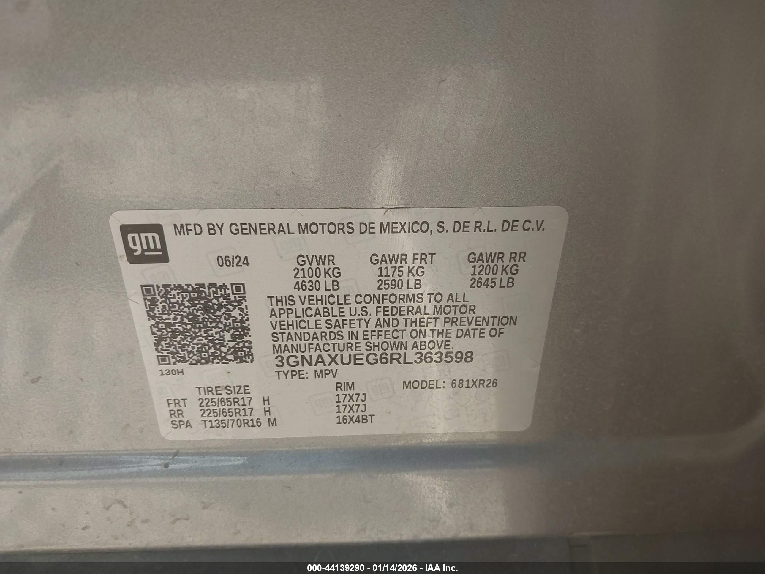CHEVROLET EQUINOX image 9
