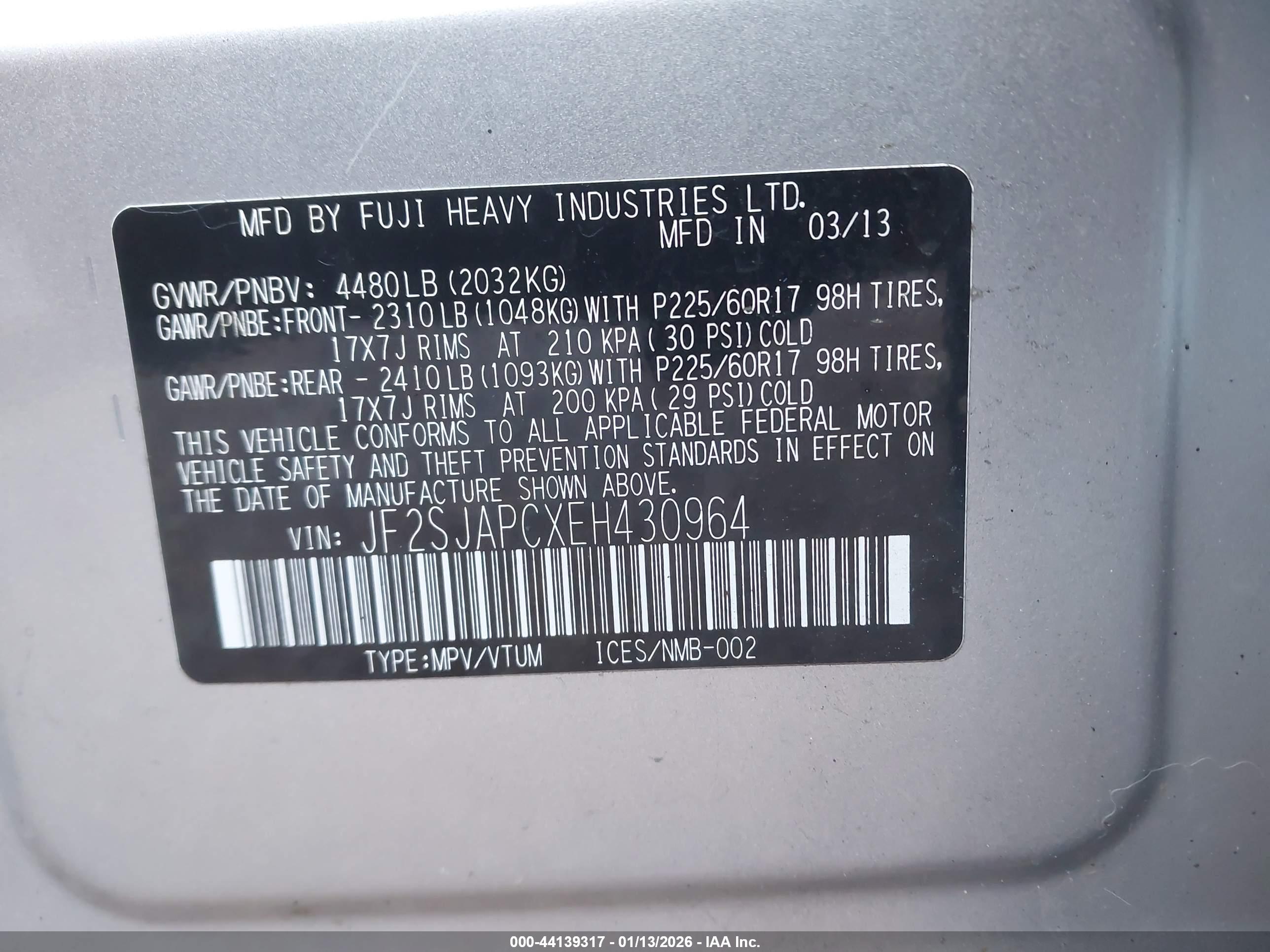 SUBARU FORESTER image 9