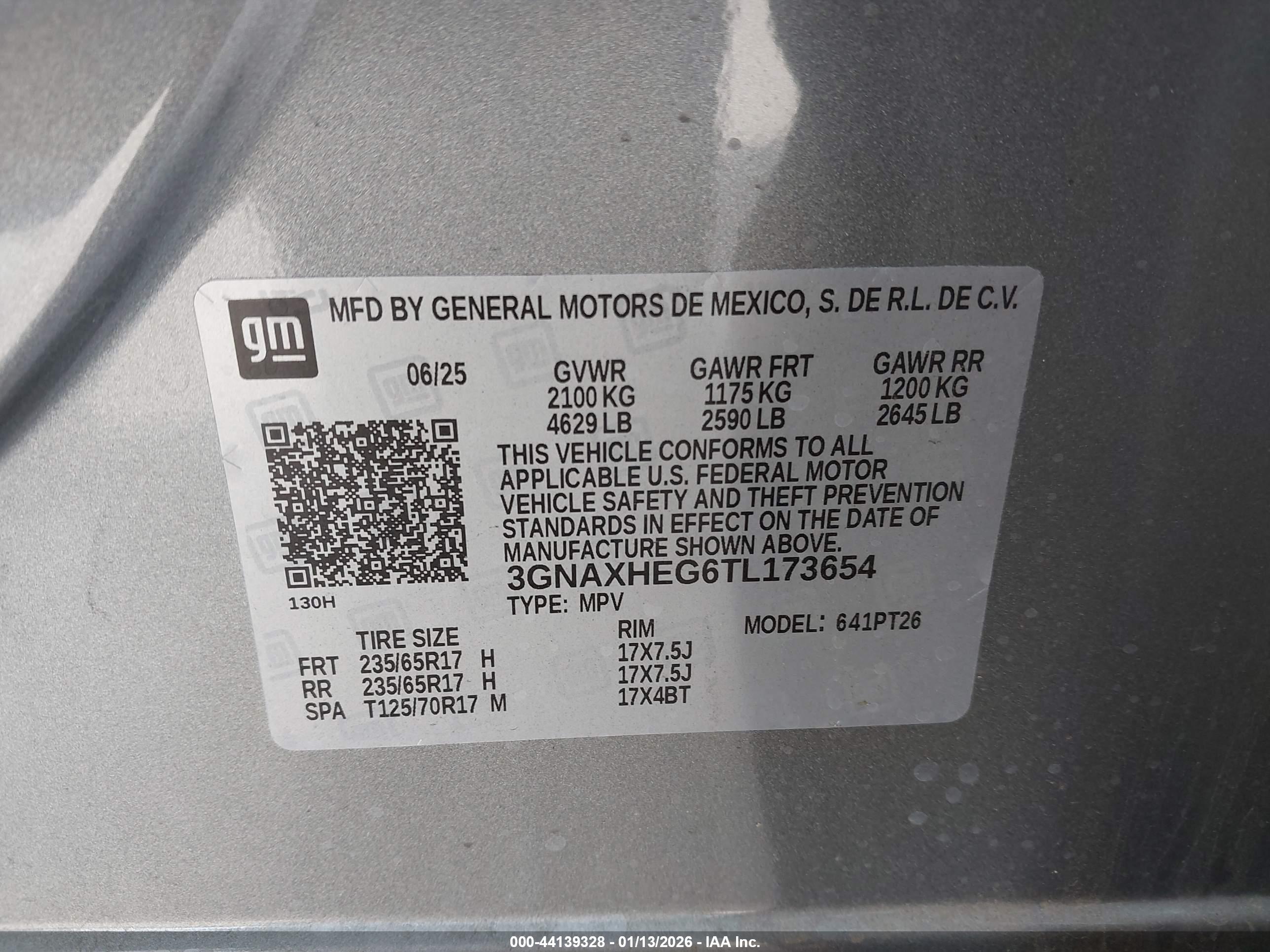 CHEVROLET EQUINOX image 9