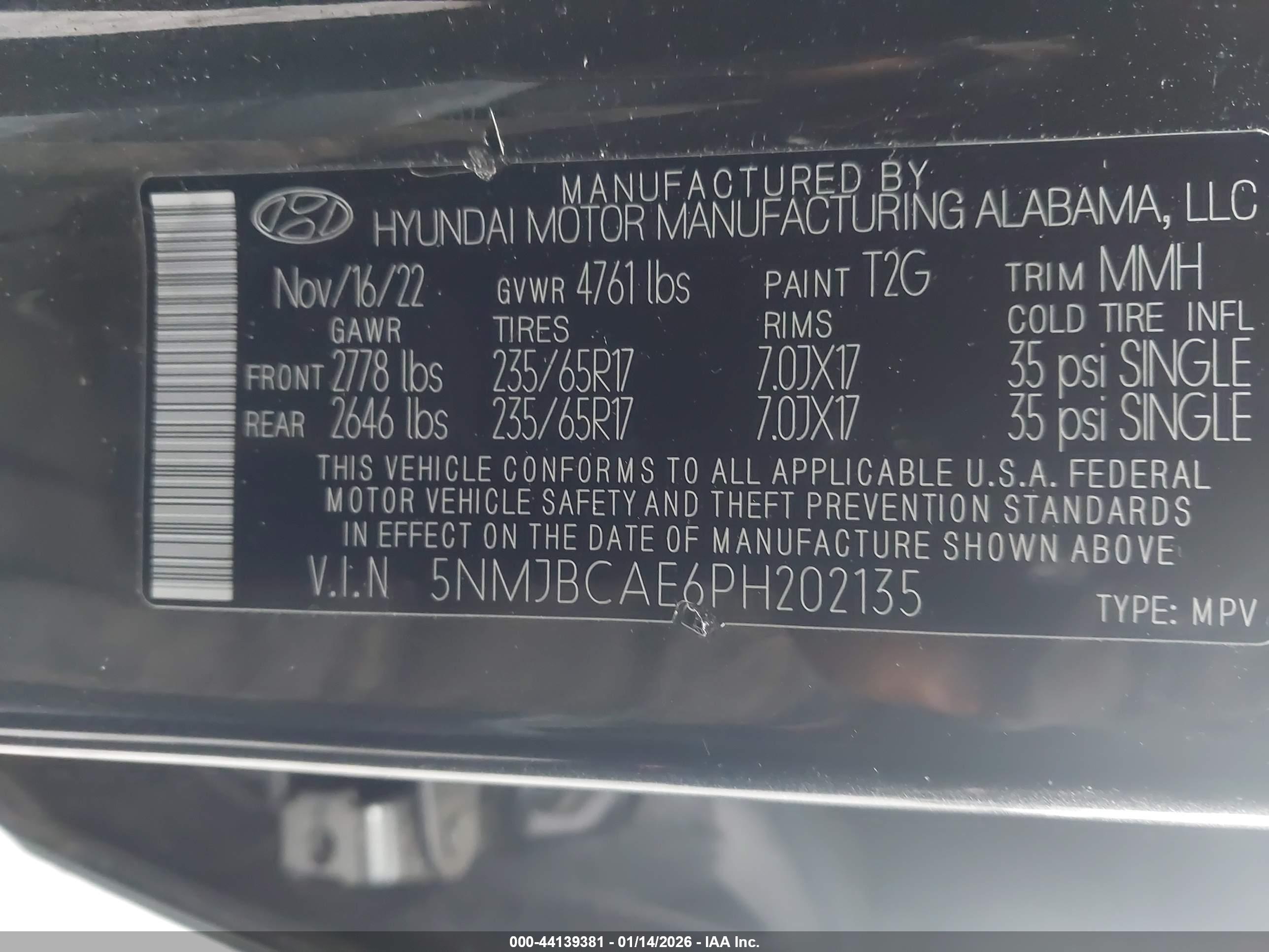 HYUNDAI TUCSON image 9