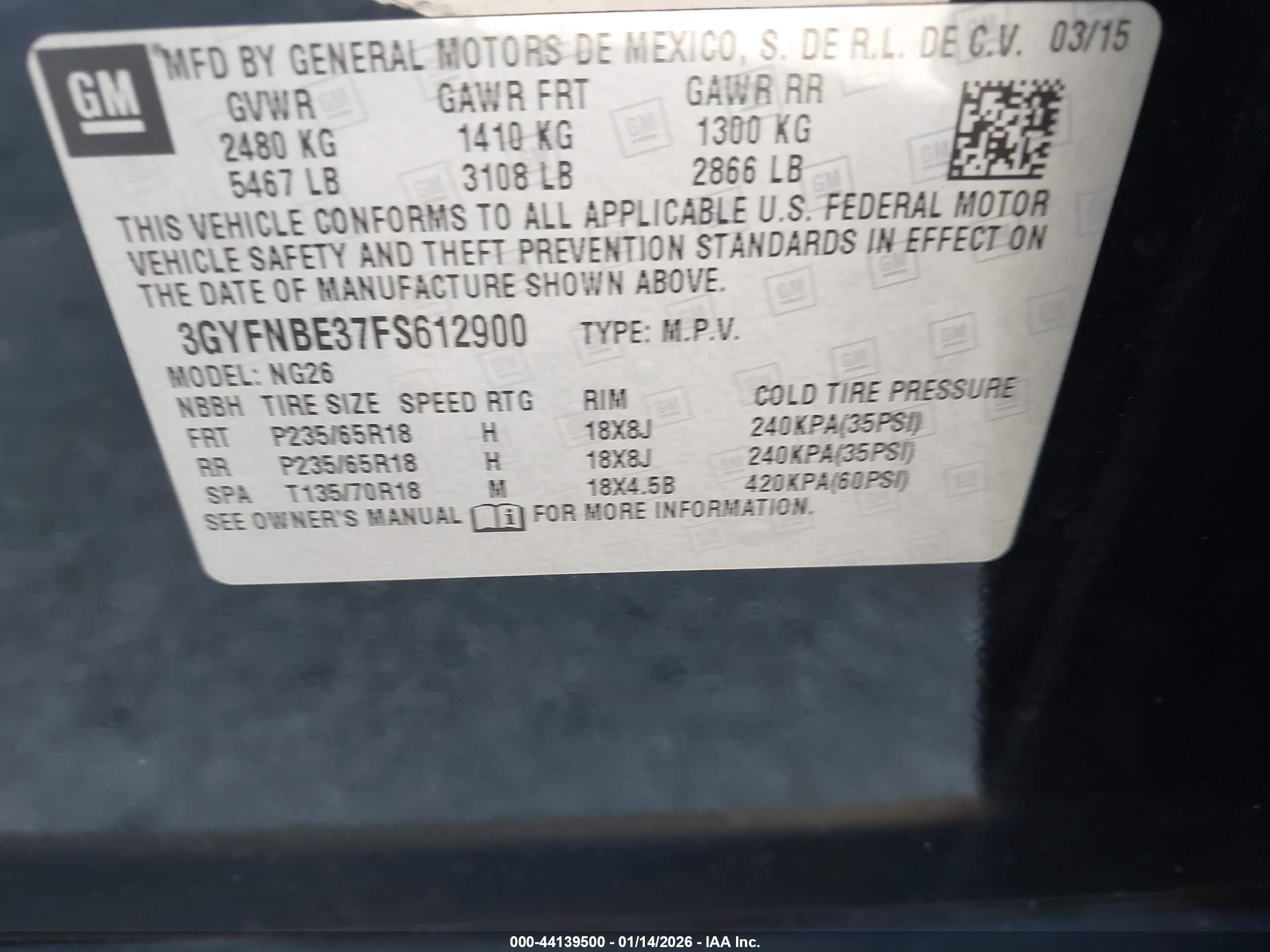 CADILLAC SRX image 9