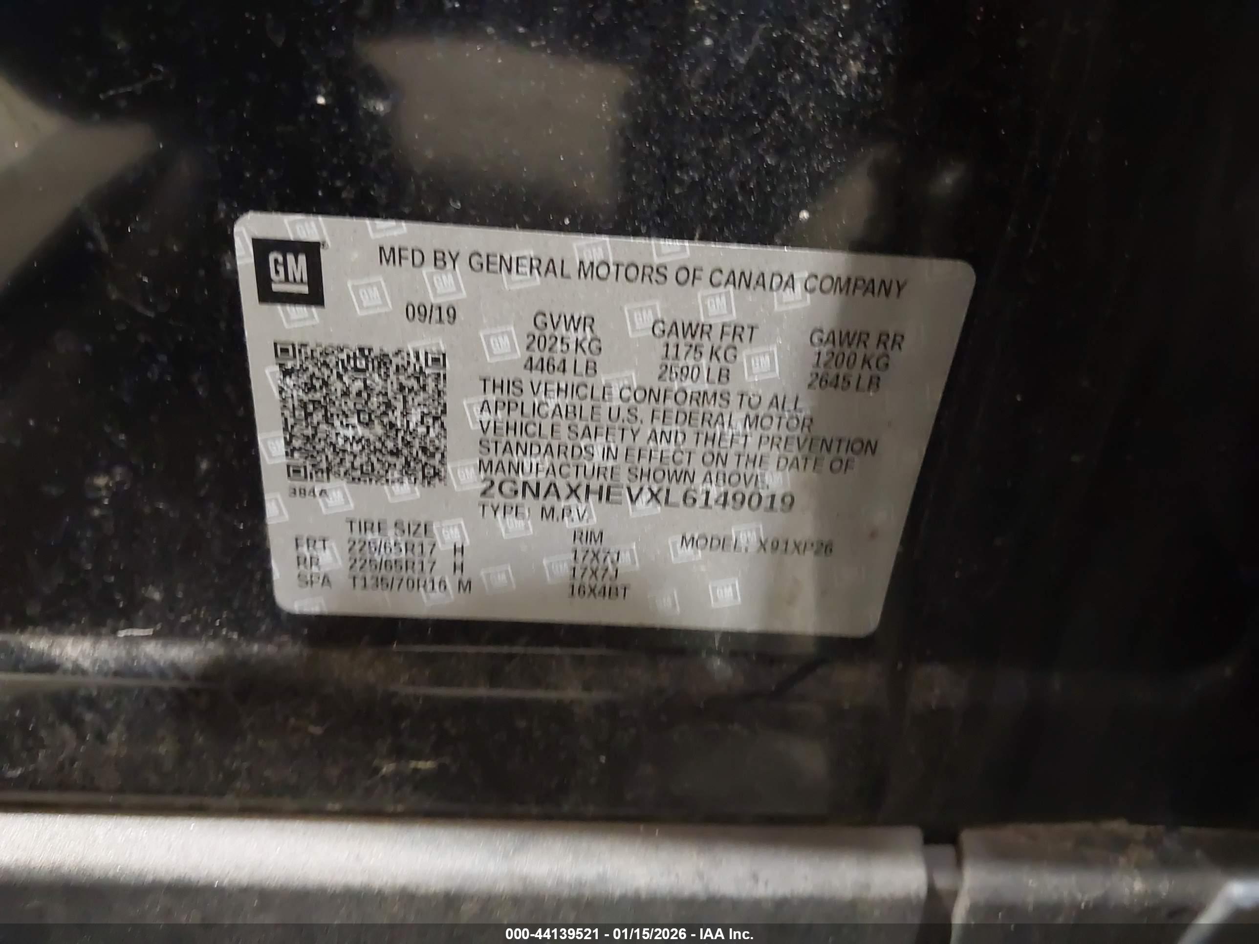 CHEVROLET EQUINOX image 9