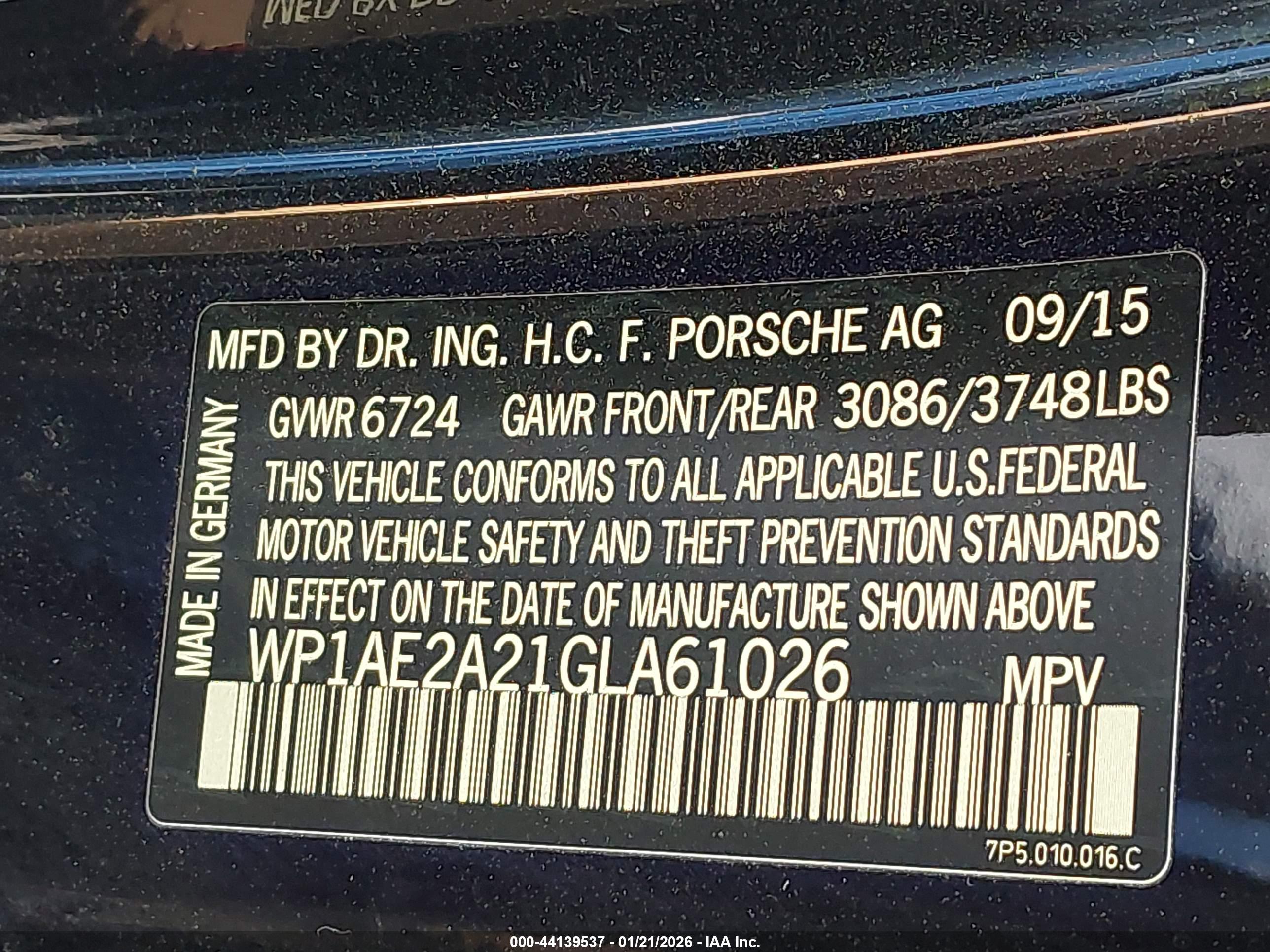 PORSCHE CAYENNE image 9