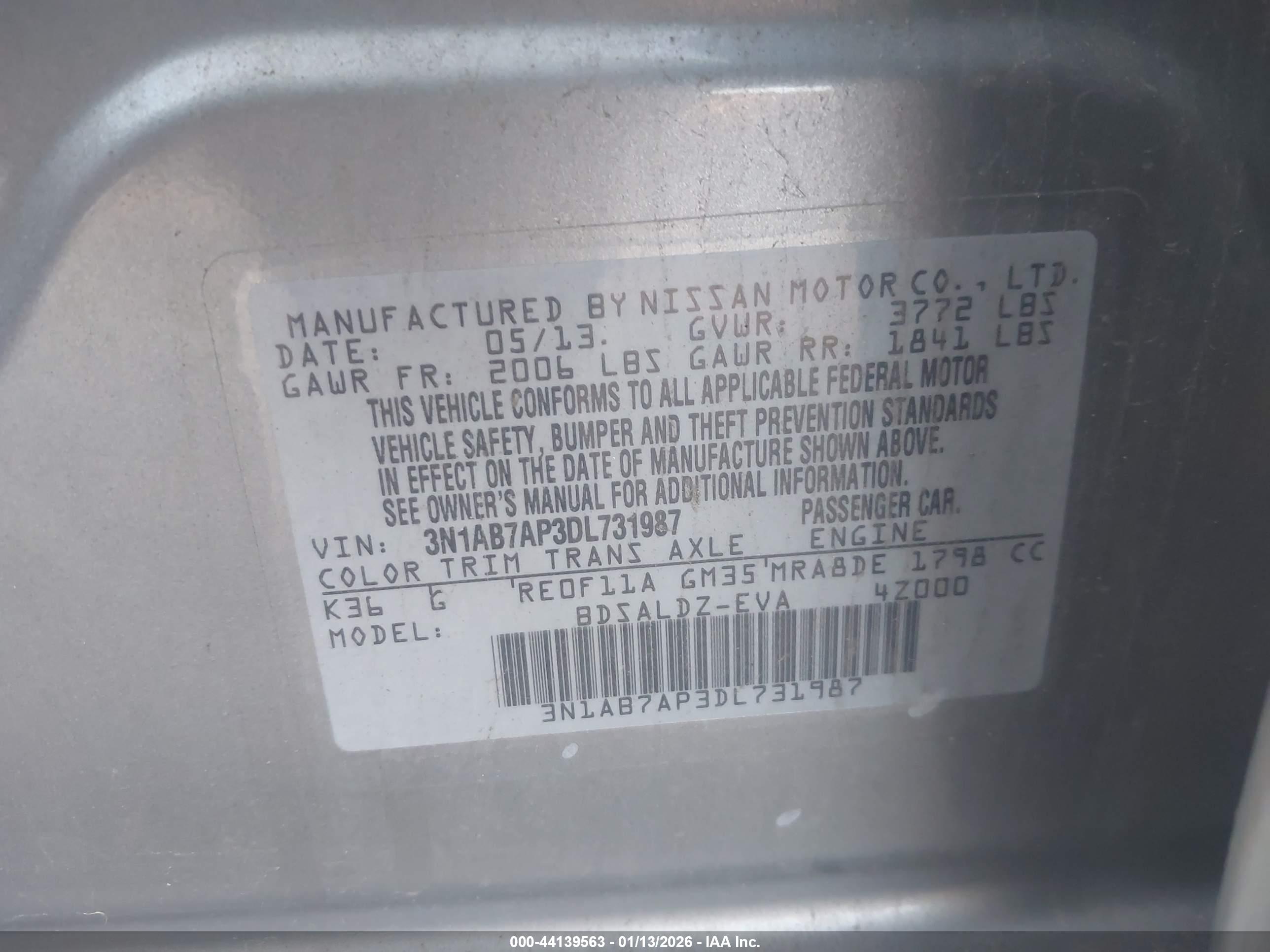 NISSAN SENTRA image 9