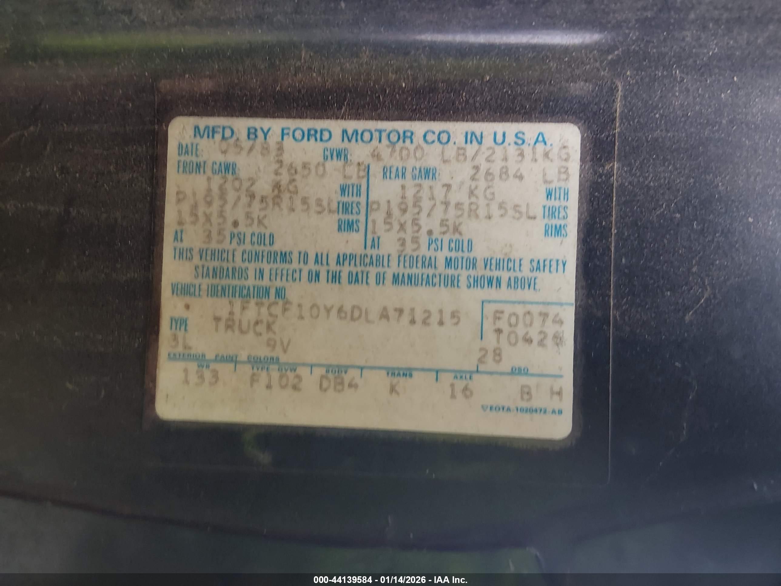 FORD F100 image 9