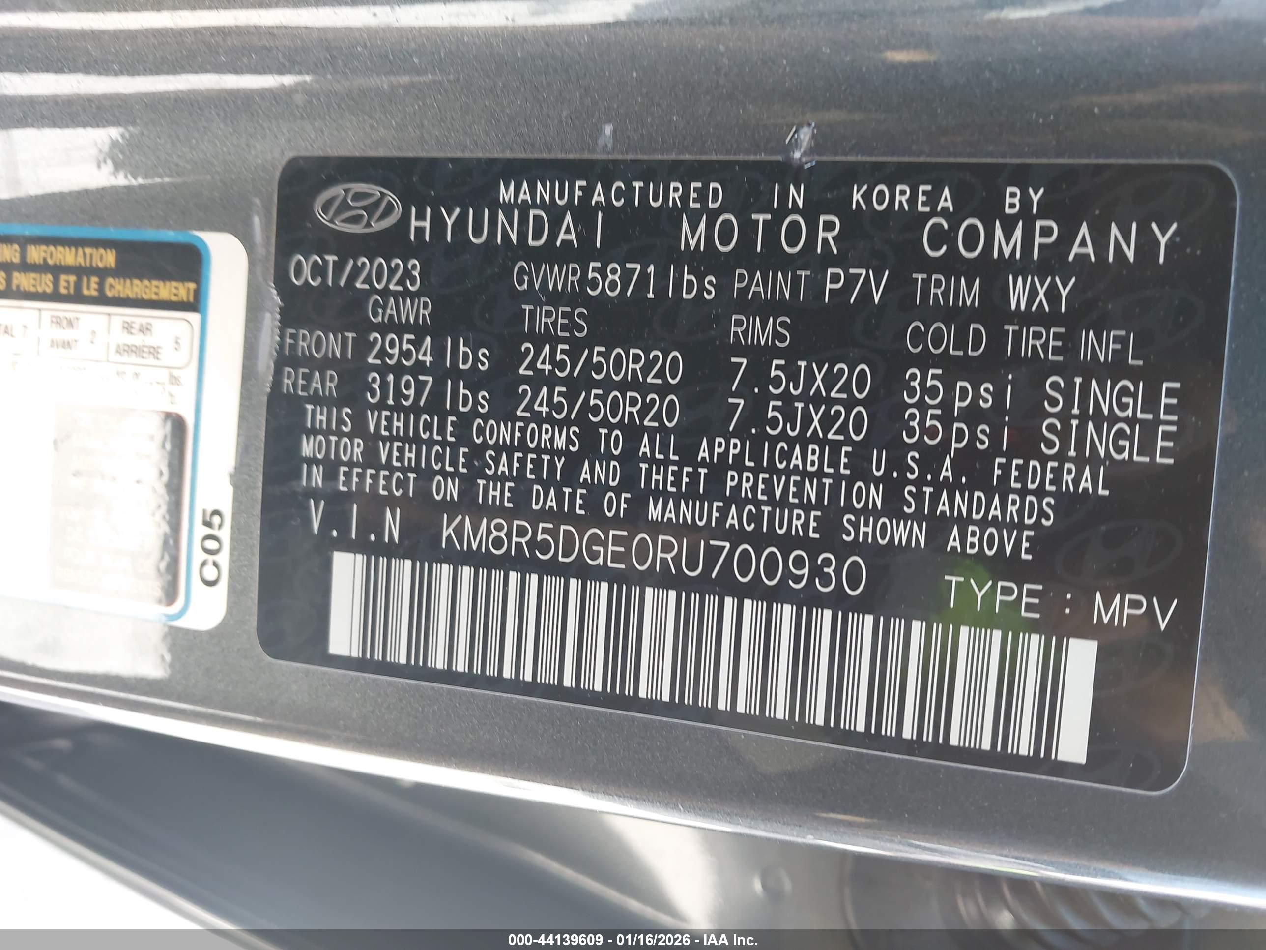 HYUNDAI PALISADE image 9