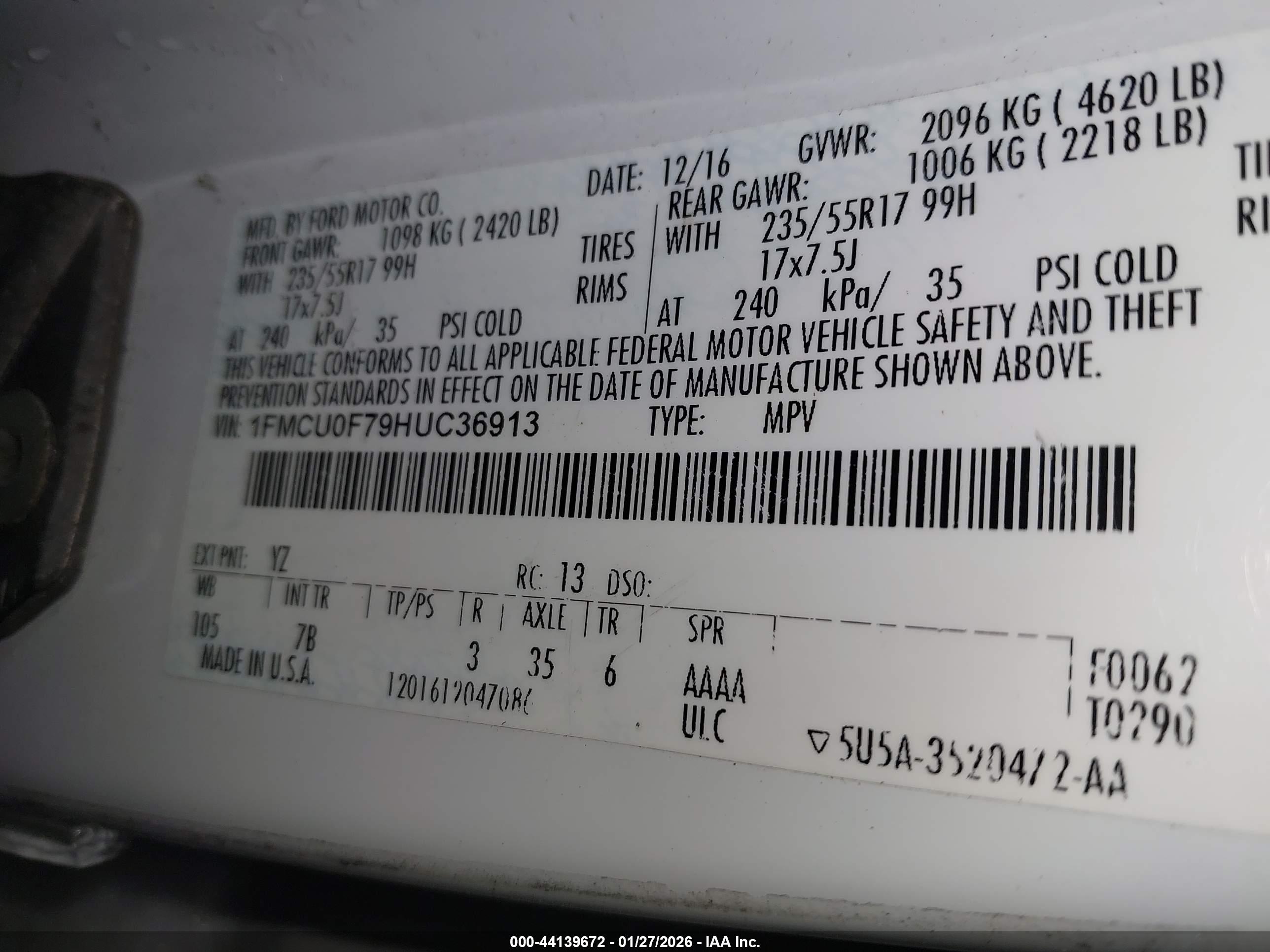 FORD ESCAPE image 9