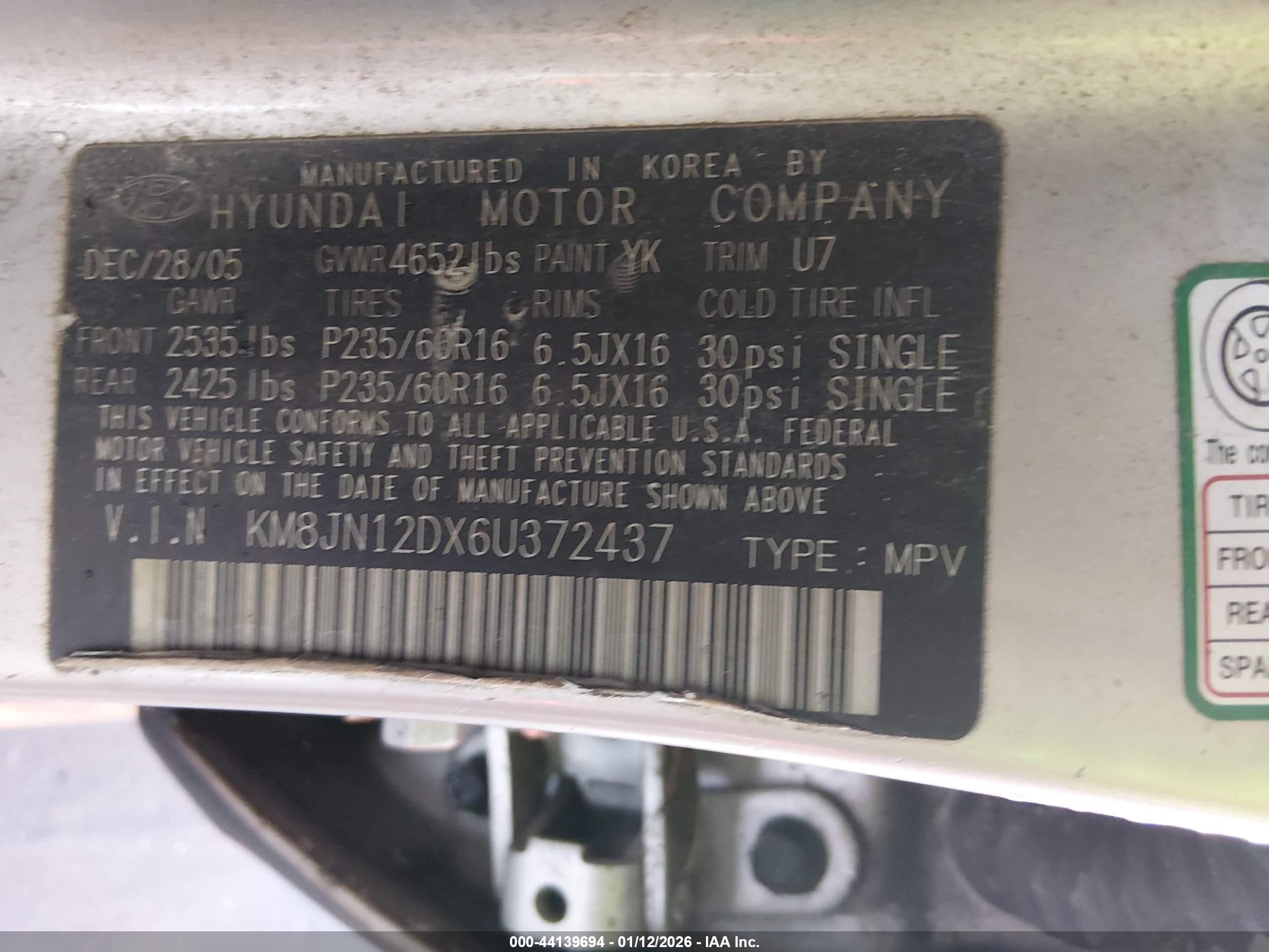 HYUNDAI TUCSON image 9