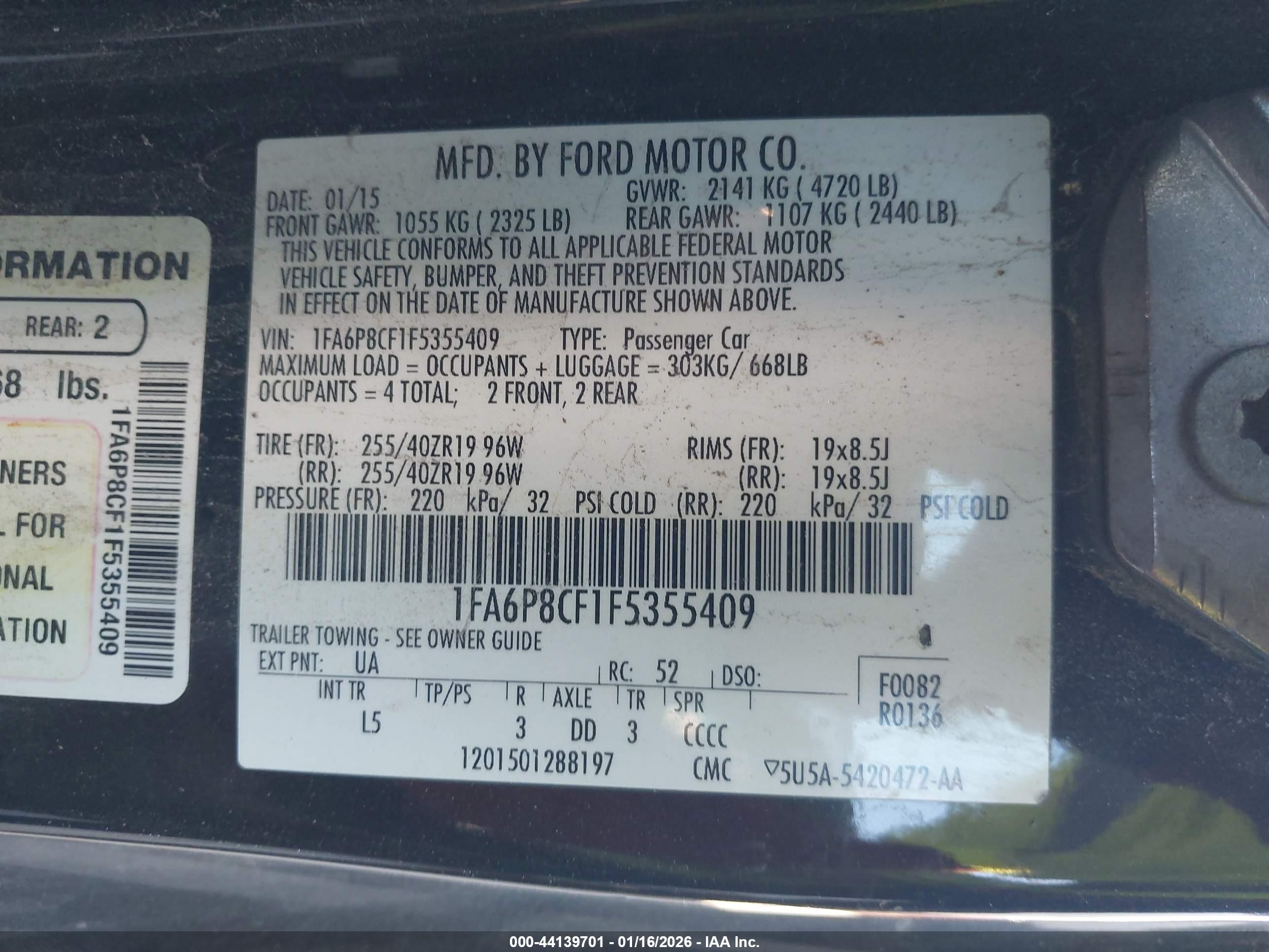 FORD MUSTANG image 9