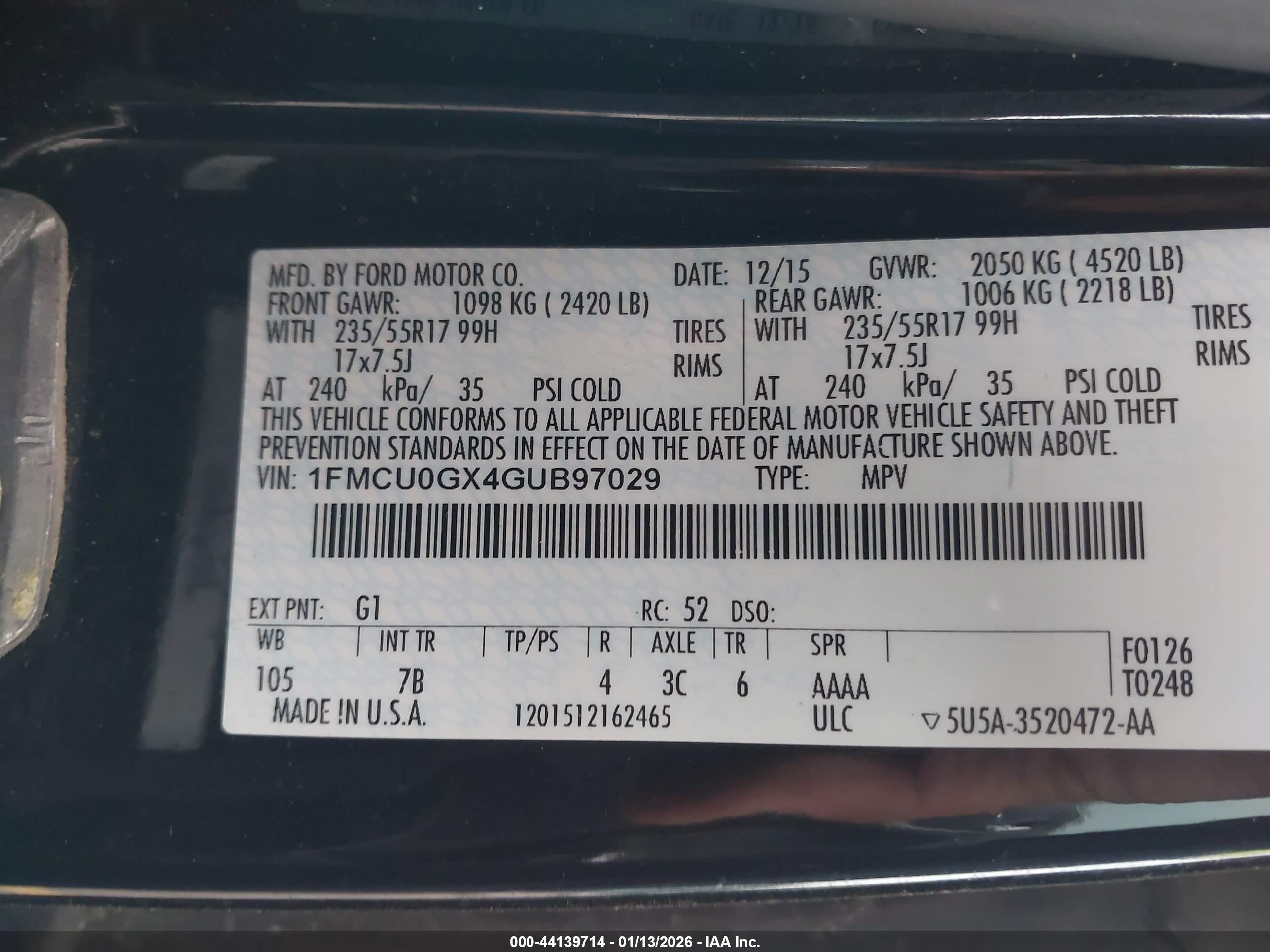 FORD ESCAPE image 9