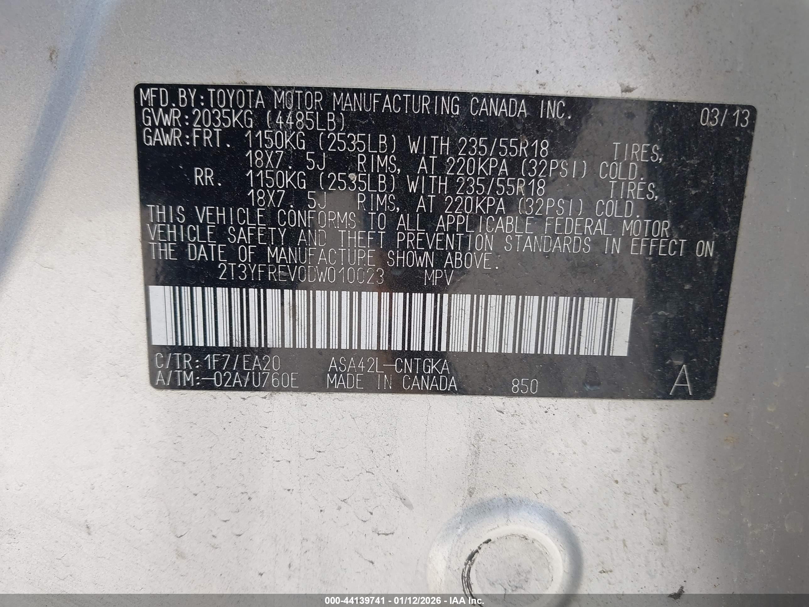 TOYOTA RAV4 image 9