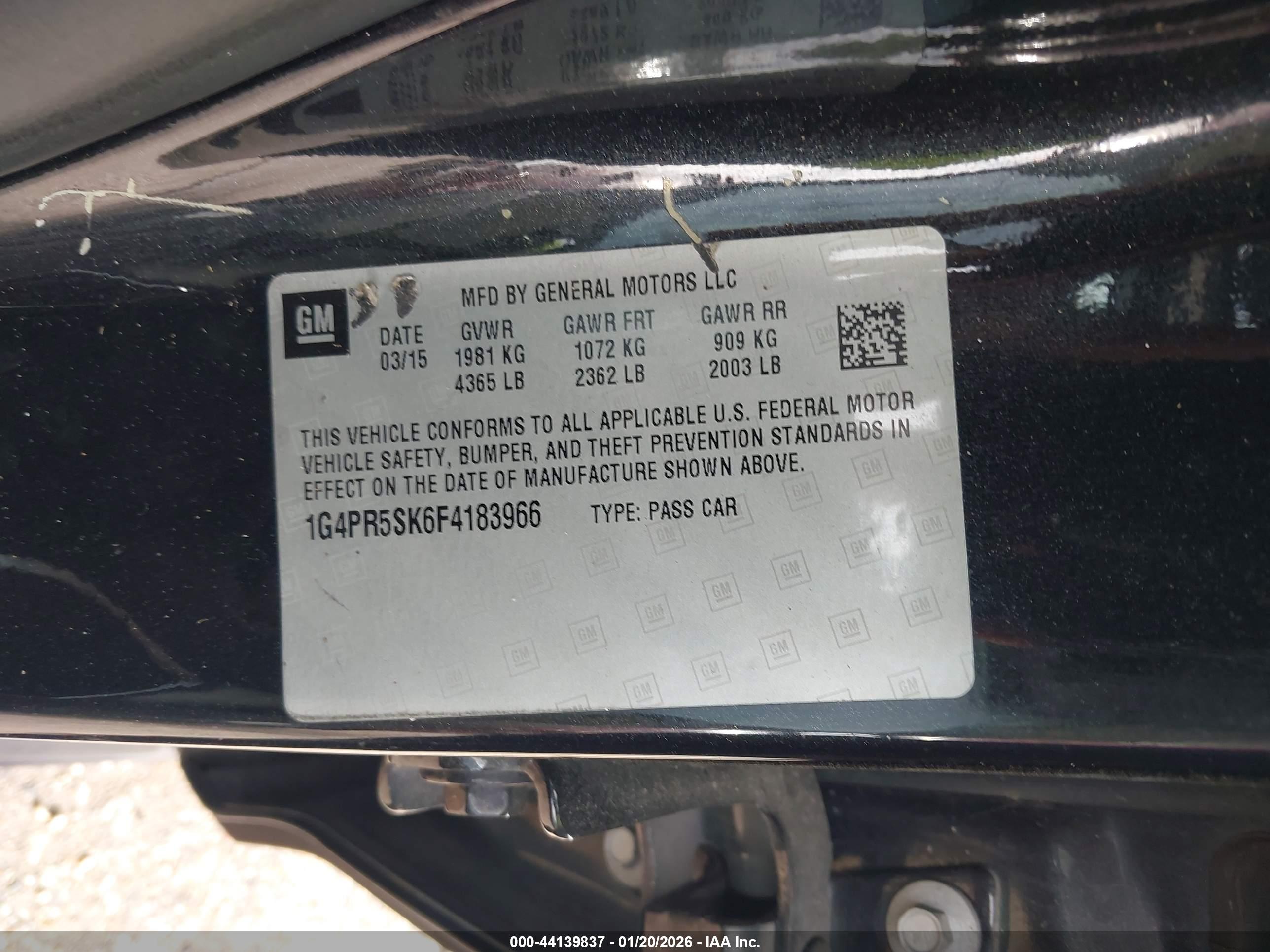 BUICK VERANO image 9