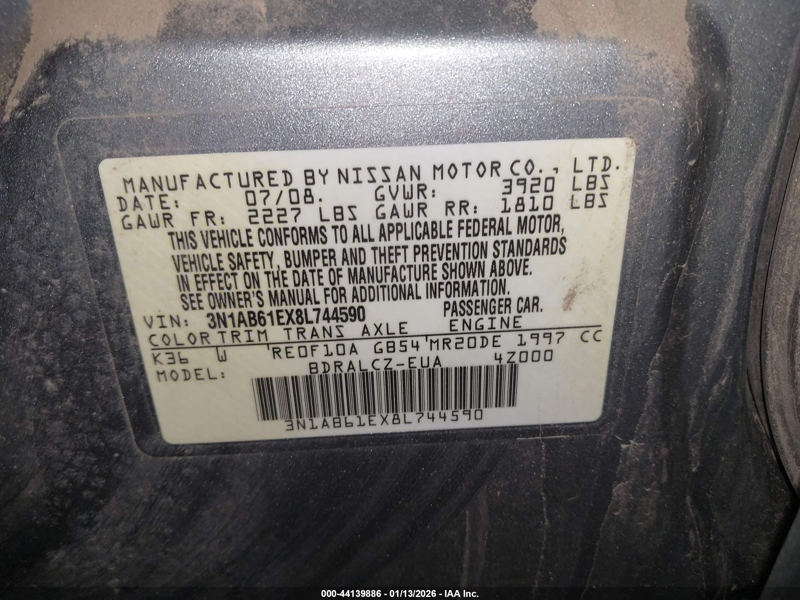 NISSAN SENTRA image 9