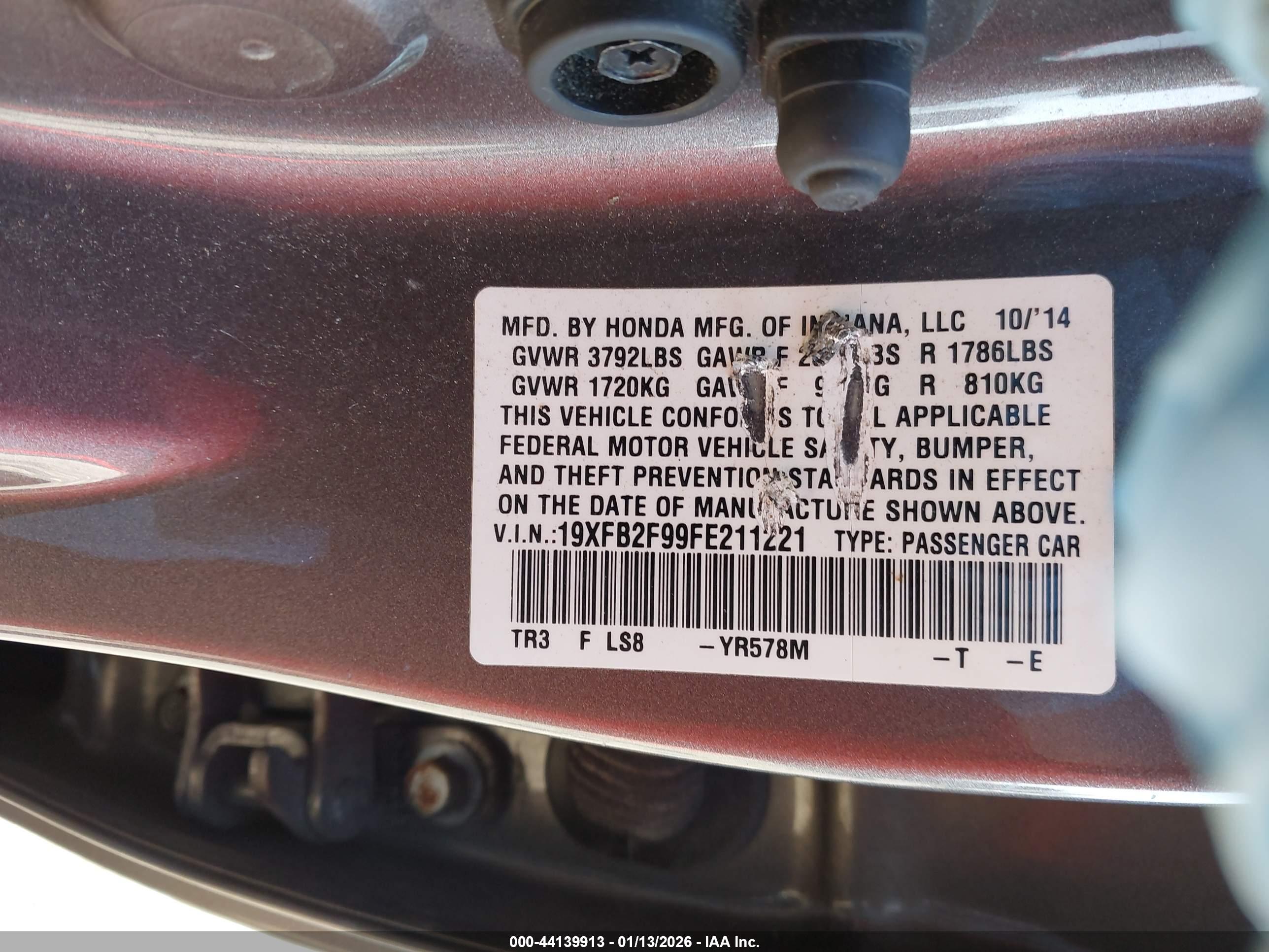 HONDA CIVIC image 9