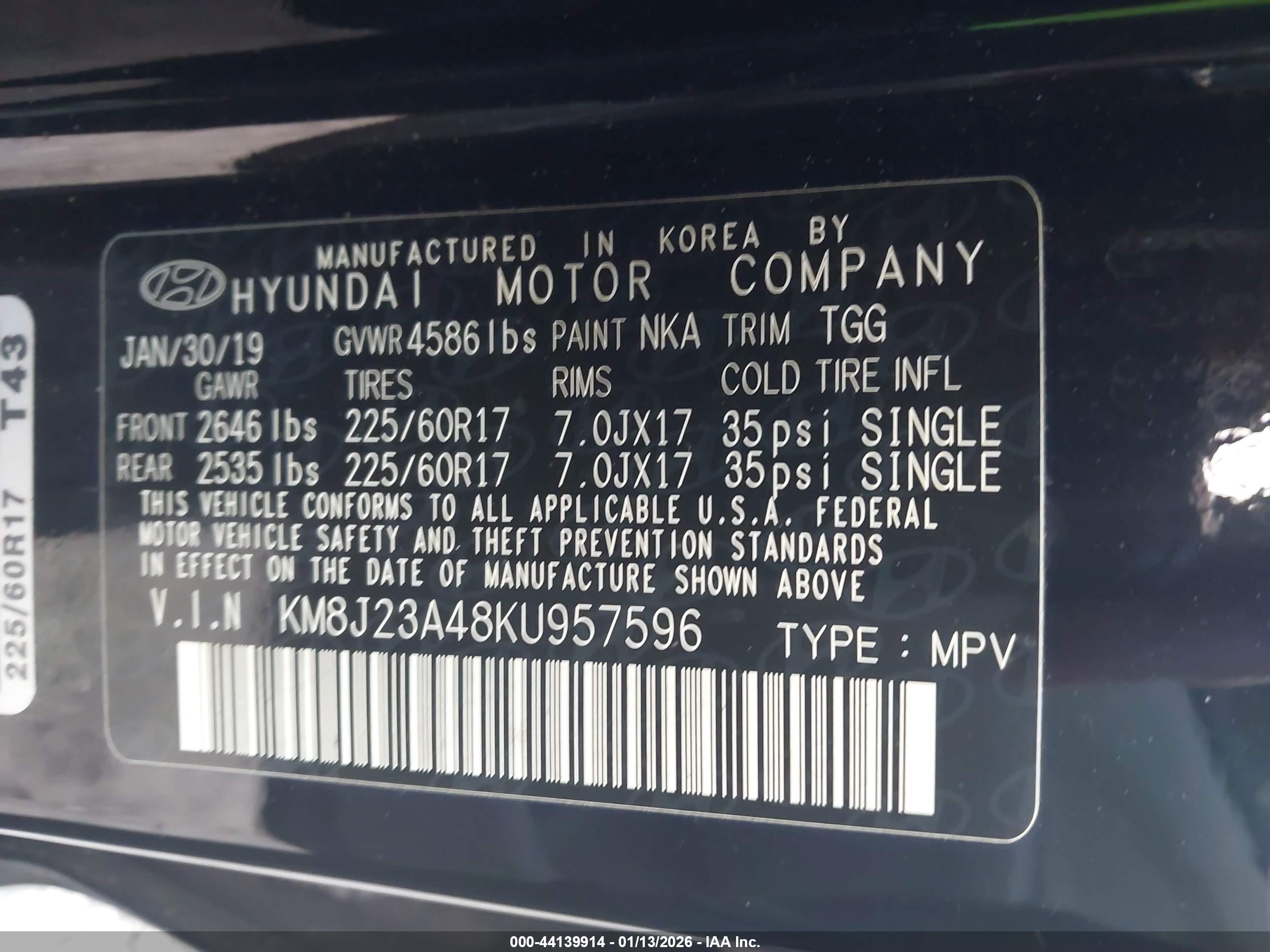 HYUNDAI TUCSON image 9