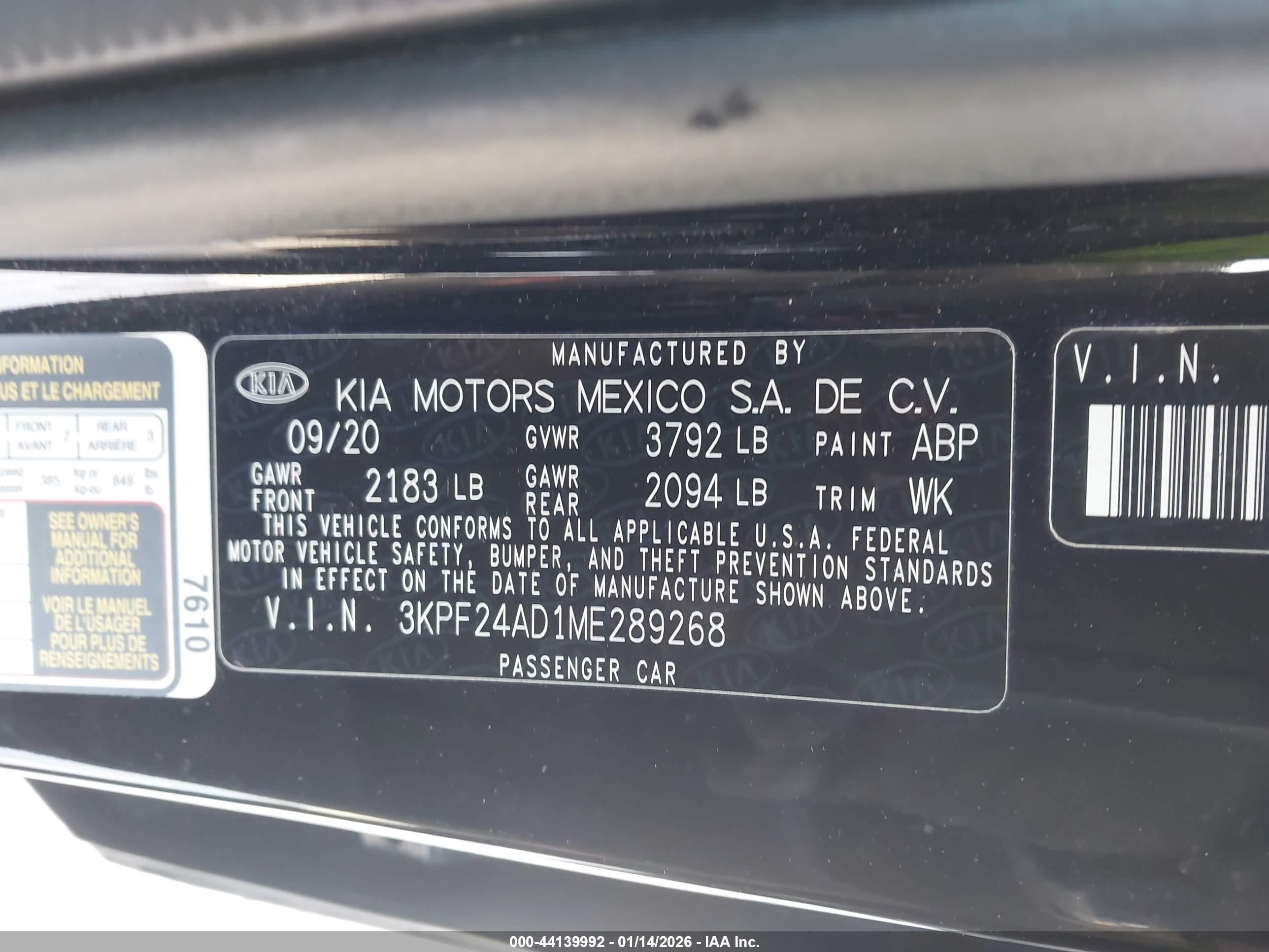 KIA FORTE image 9